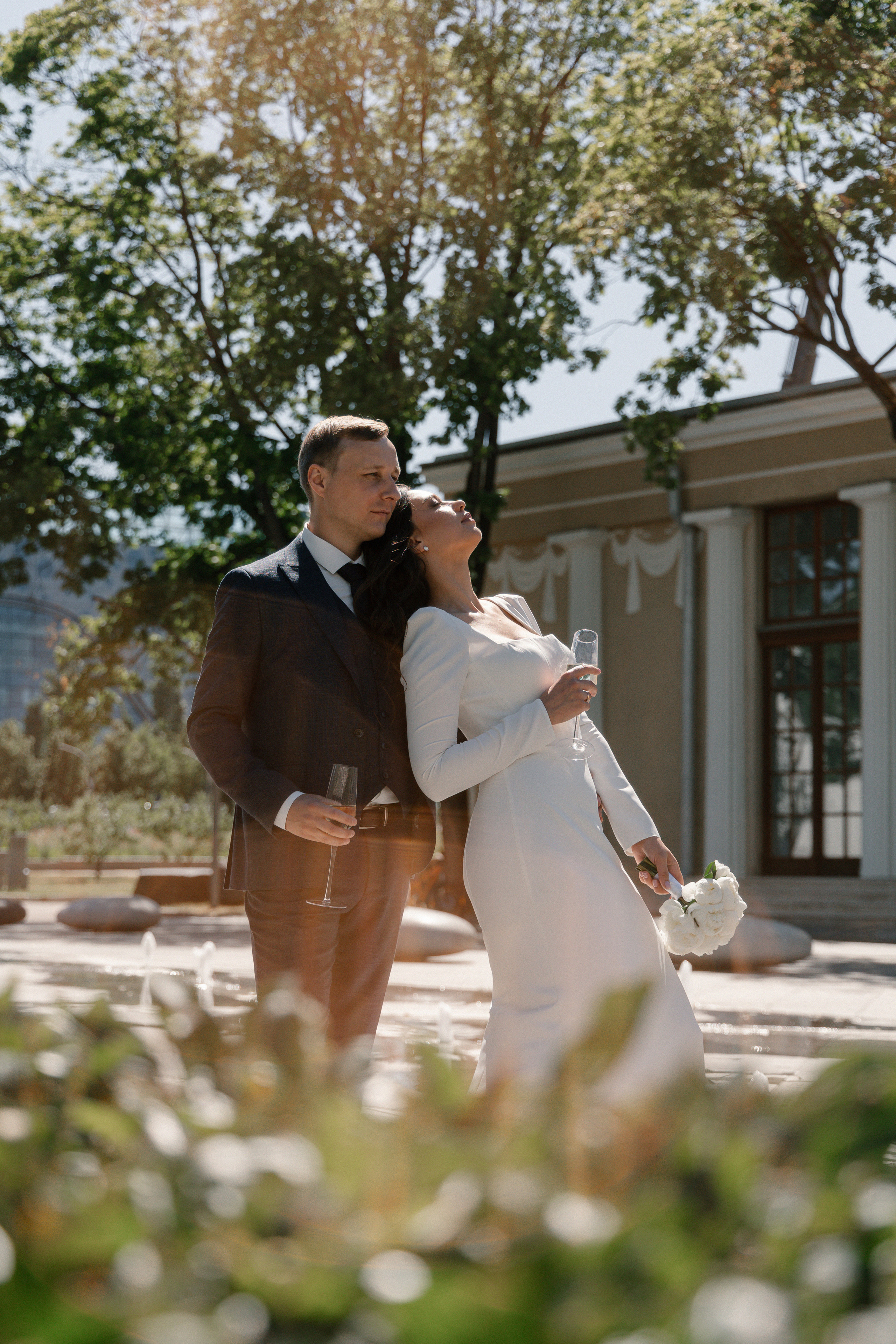 АРХИВ Мария и Евгений: ВДНХ. Свадебный фотограф Москва