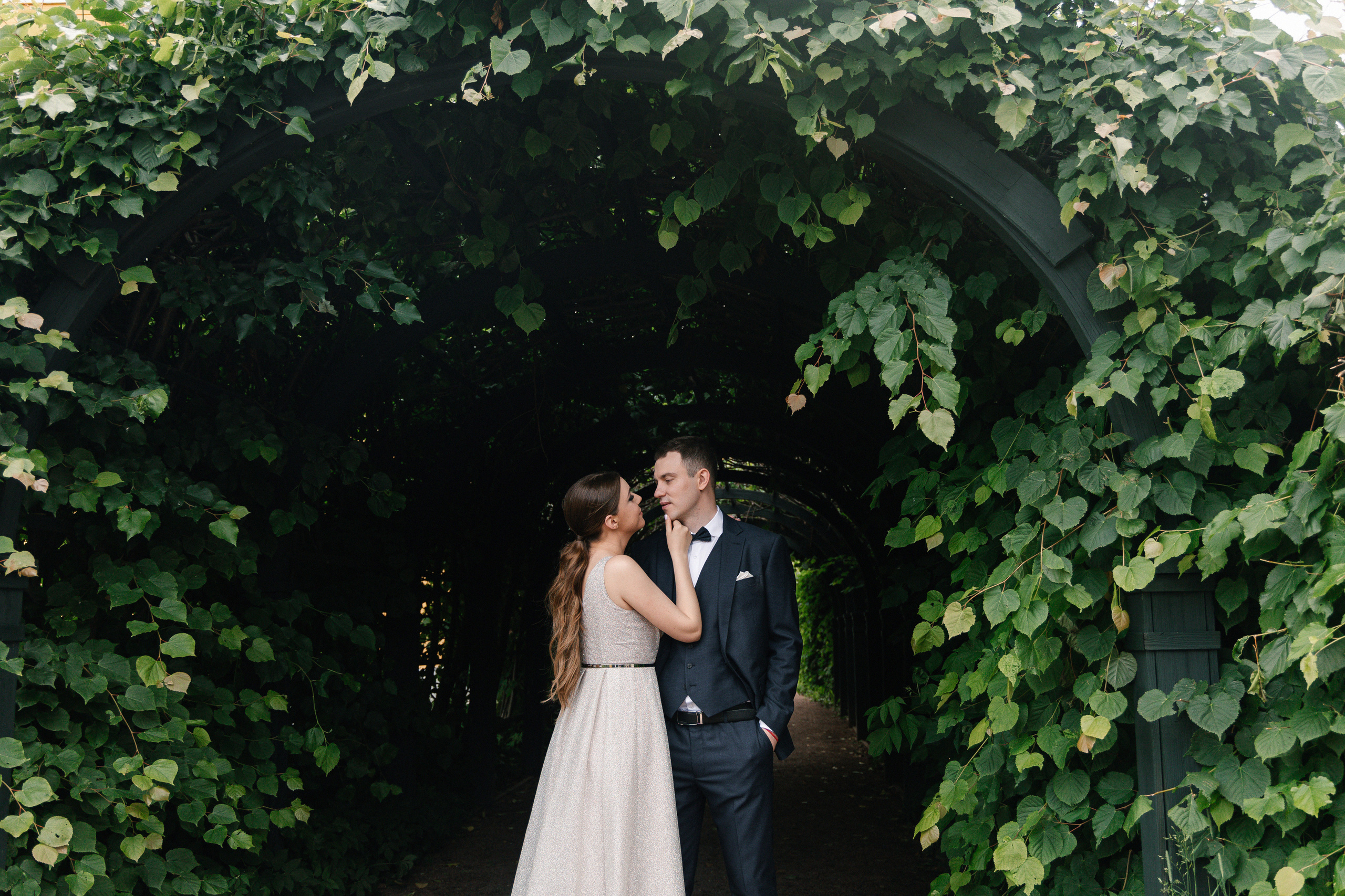 АРХИВ Елена и Олег: Кусково. Свадебный фотограф Москва