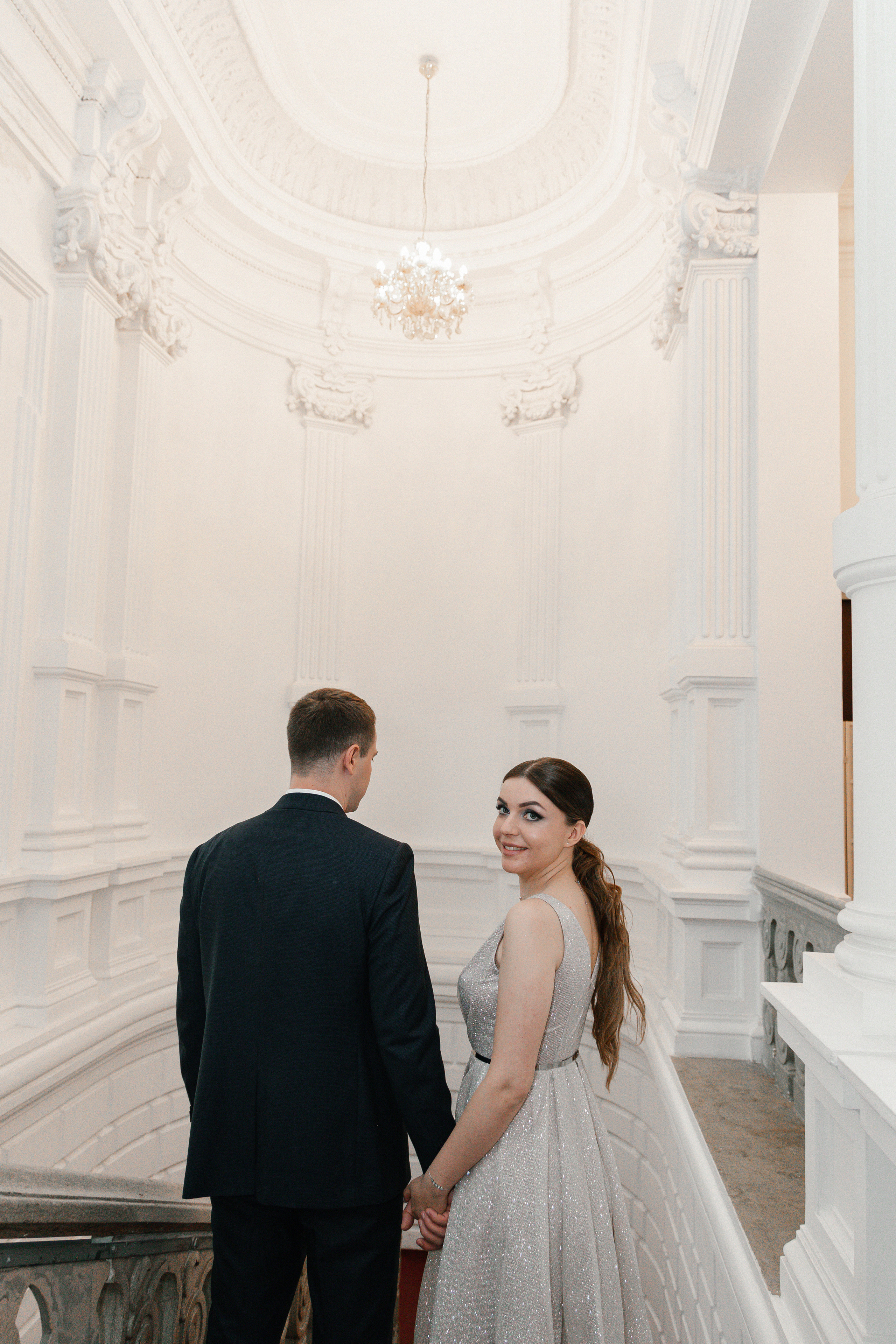 АРХИВ Елена и Олег: Кусково. Свадебный фотограф Москва