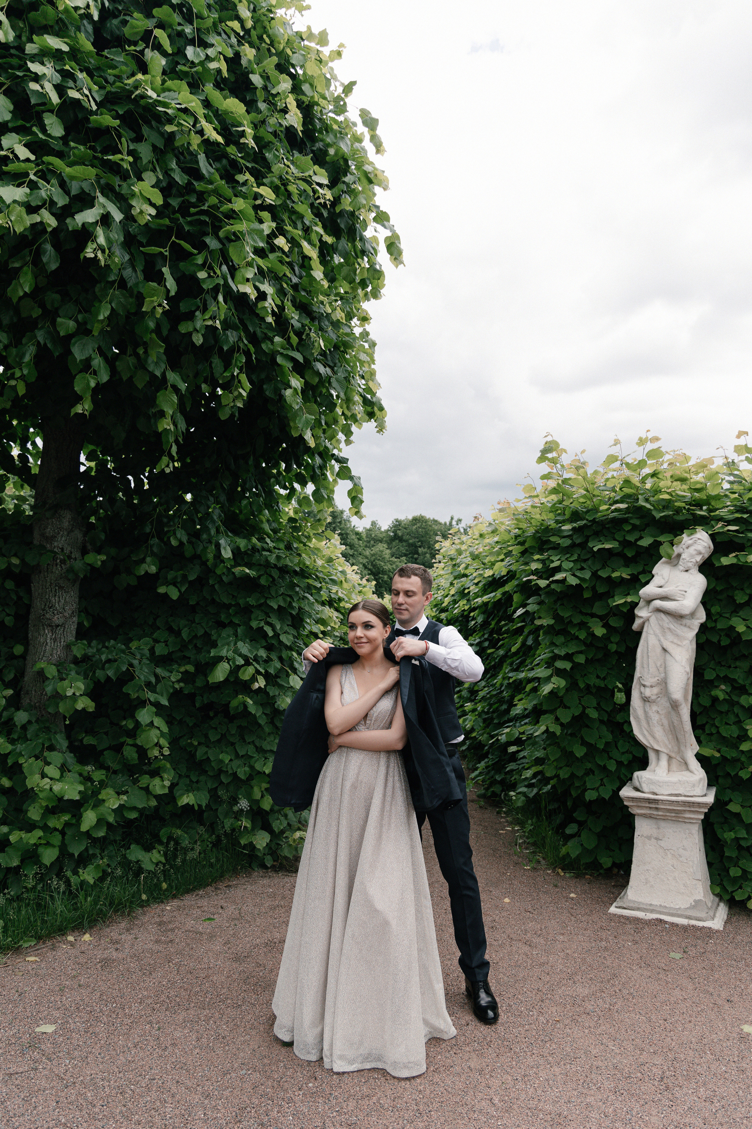 АРХИВ Елена и Олег: Кусково. Свадебный фотограф Москва