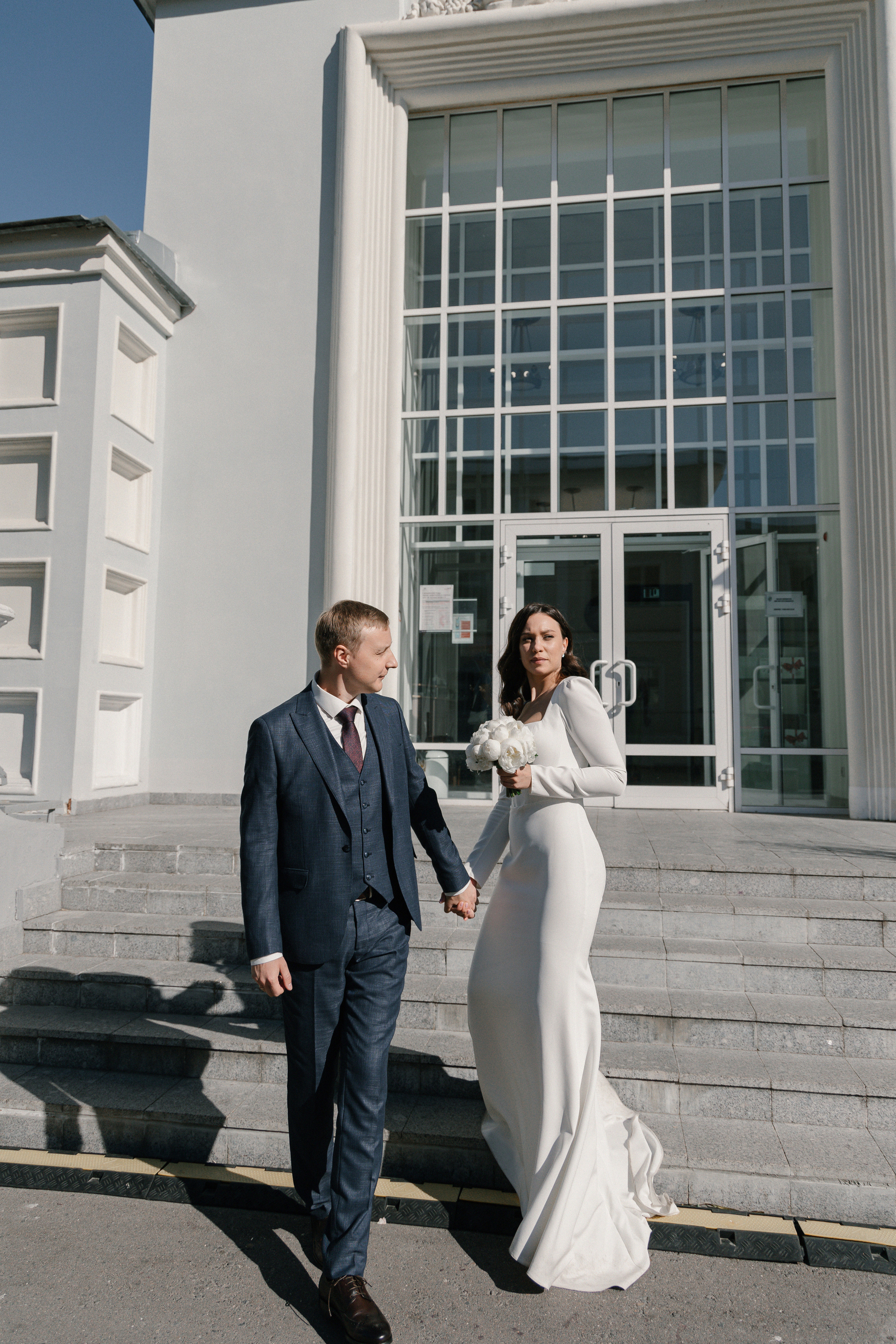 АРХИВ Мария и Евгений: ВДНХ. Свадебный фотограф Москва