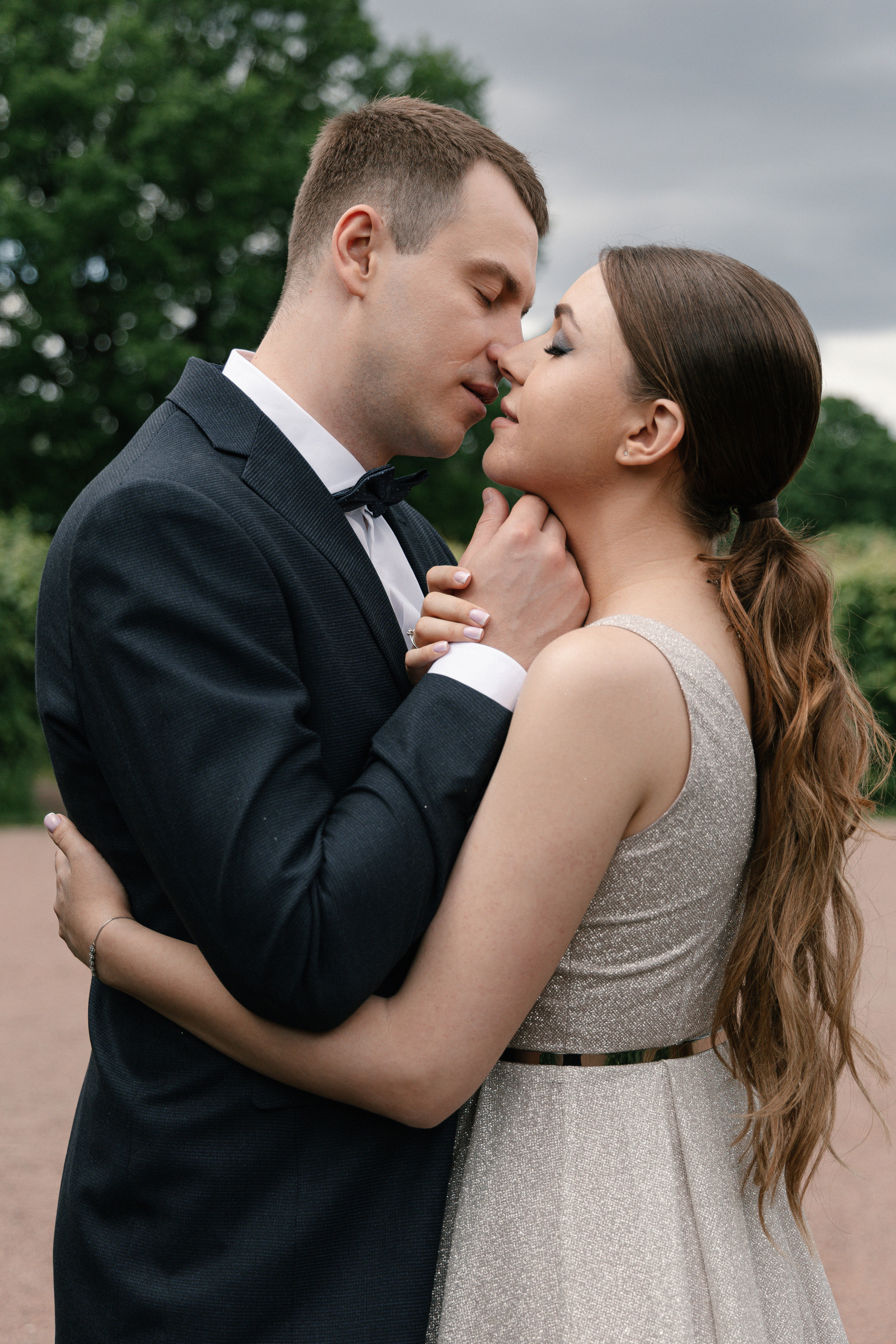 АРХИВ Елена и Олег: Кусково. Свадебный фотограф Москва