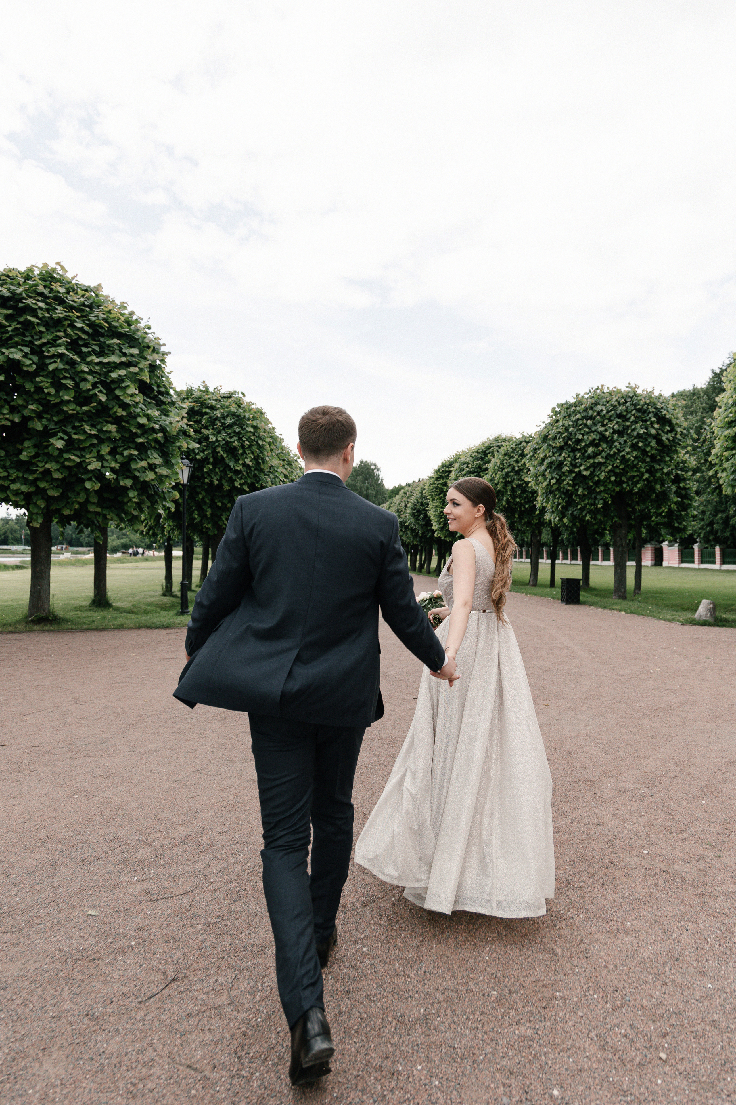 АРХИВ Елена и Олег: Кусково. Свадебный фотограф Москва