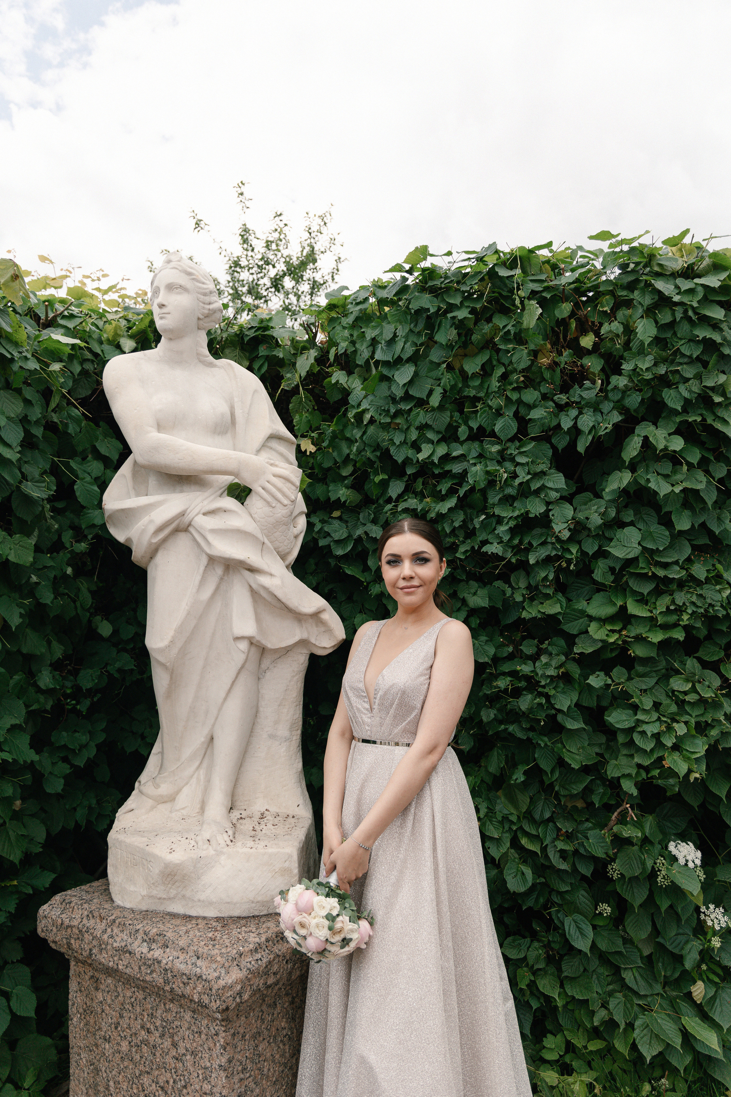 АРХИВ Елена и Олег: Кусково. Свадебный фотограф Москва