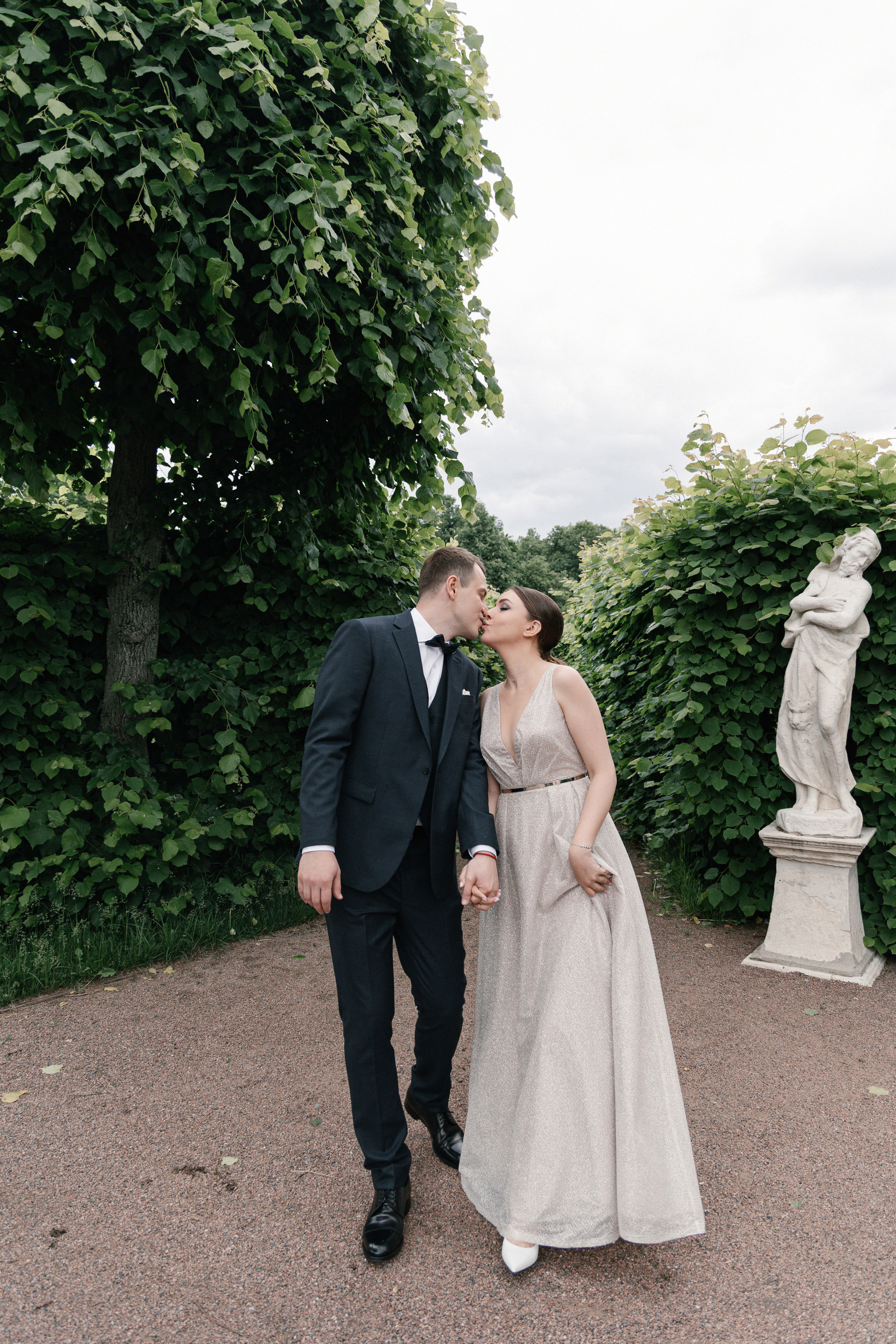 АРХИВ Елена и Олег: Кусково. Свадебный фотограф Москва