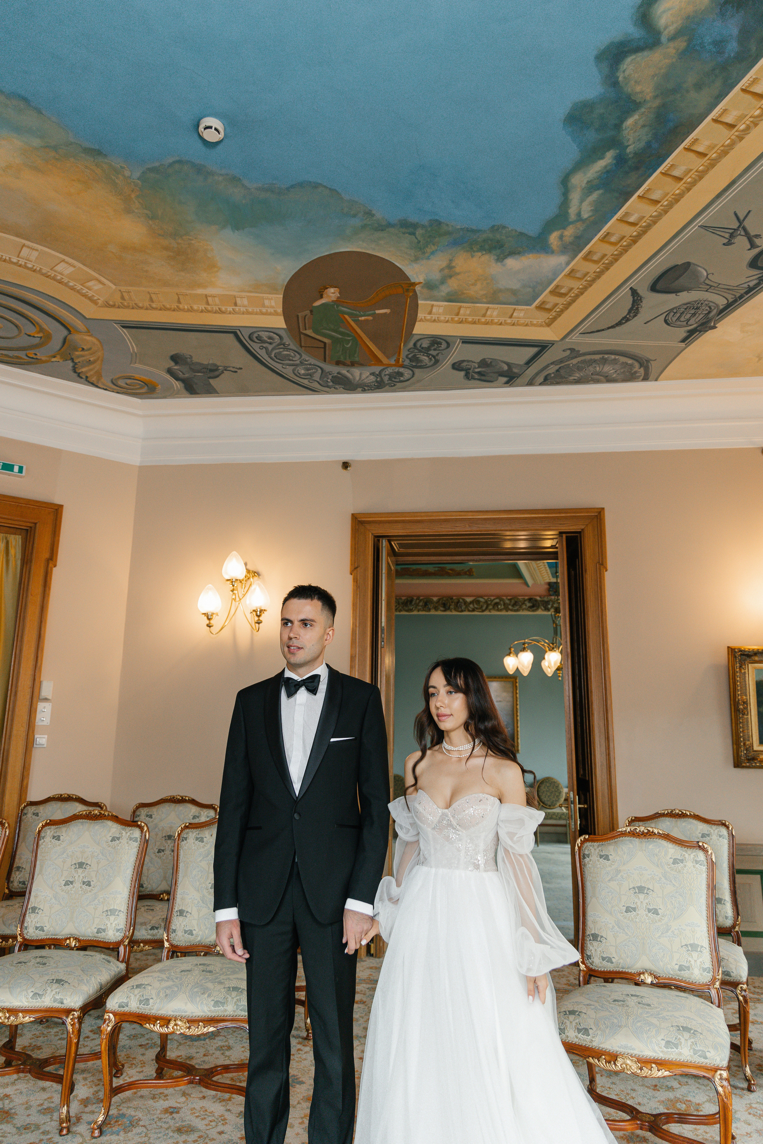 Полина и Никита: отель НАЦИОНАЛЬ АРХИВ. Свадебный фотограф Москва