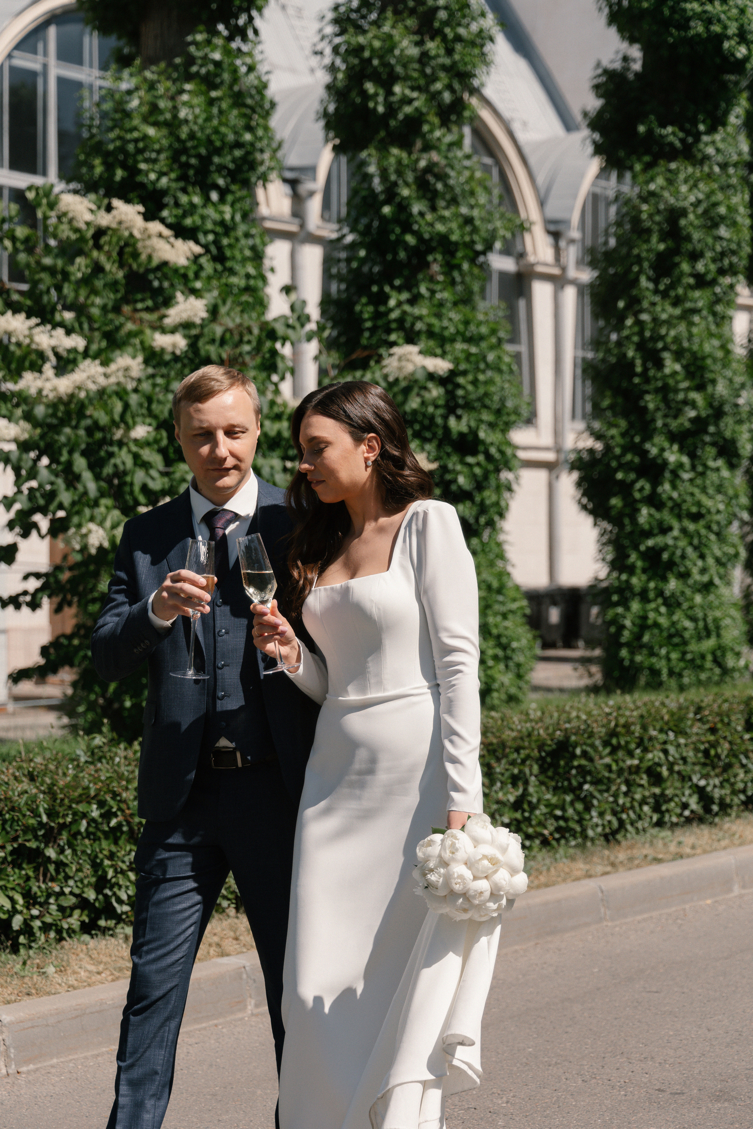 АРХИВ Мария и Евгений: ВДНХ. Свадебный фотограф Москва