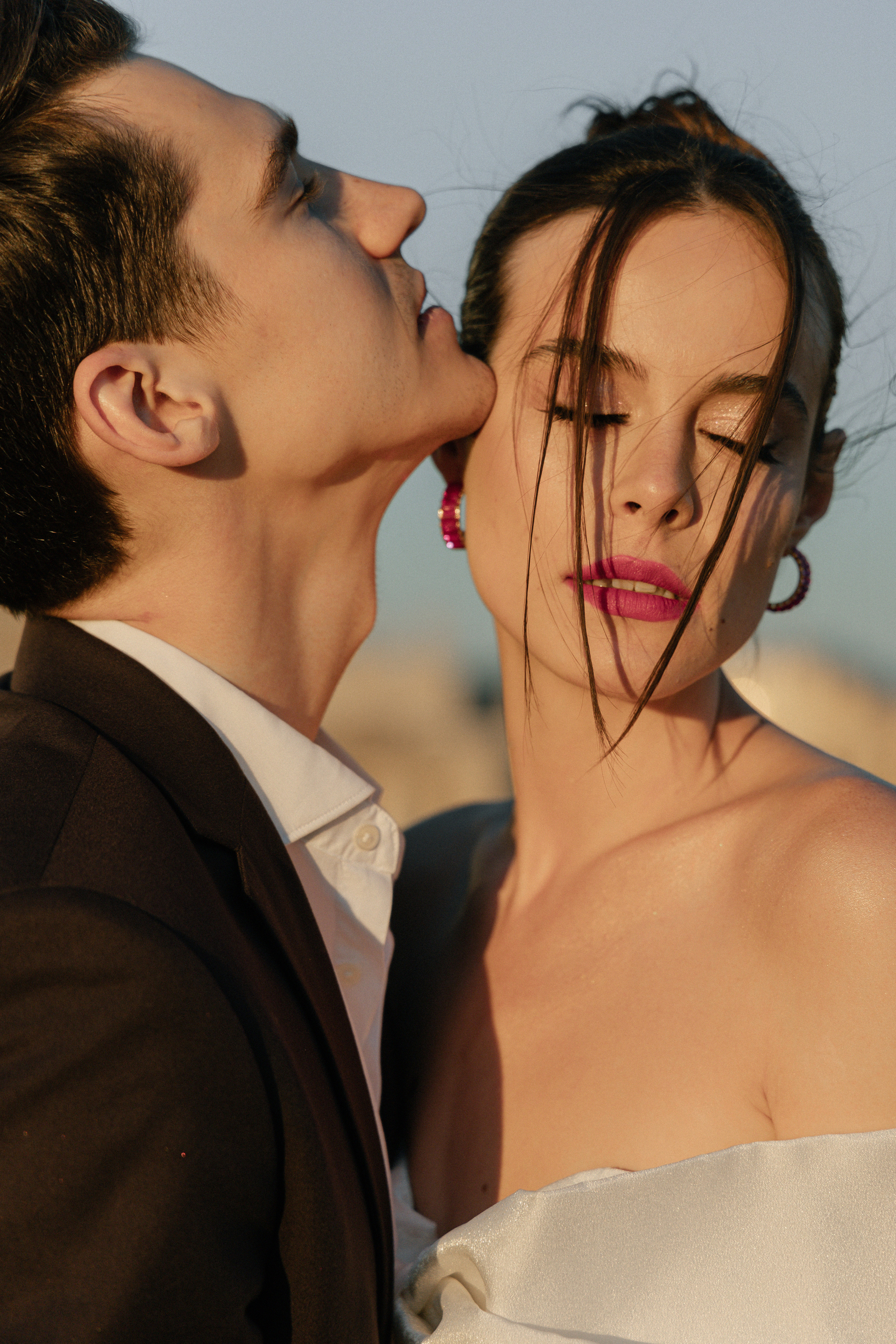 Дмитрий и Катерина: закат на крыше АРХИВ. Свадебный фотограф Москва