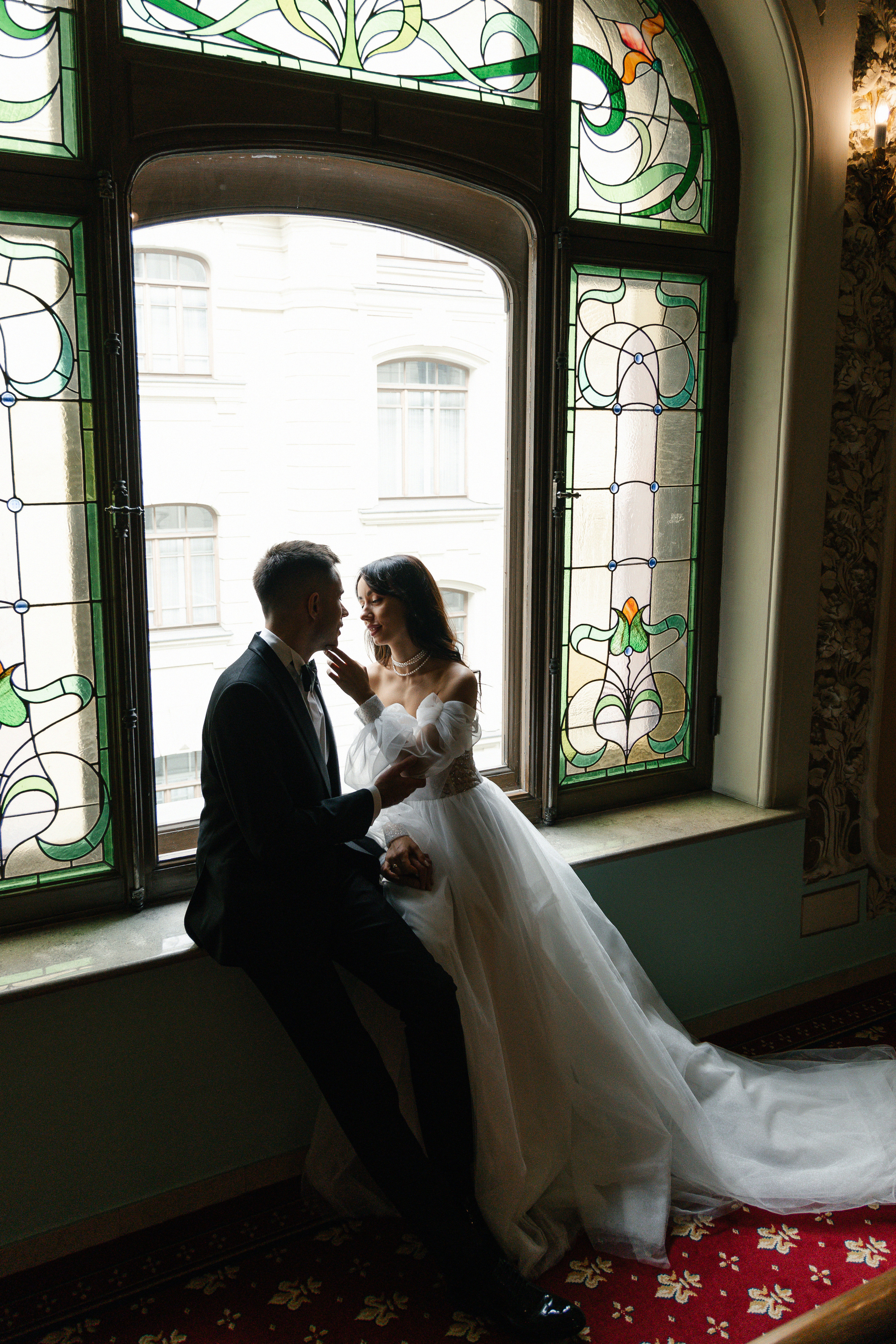 Полина и Никита: отель НАЦИОНАЛЬ АРХИВ. Свадебный фотограф Москва