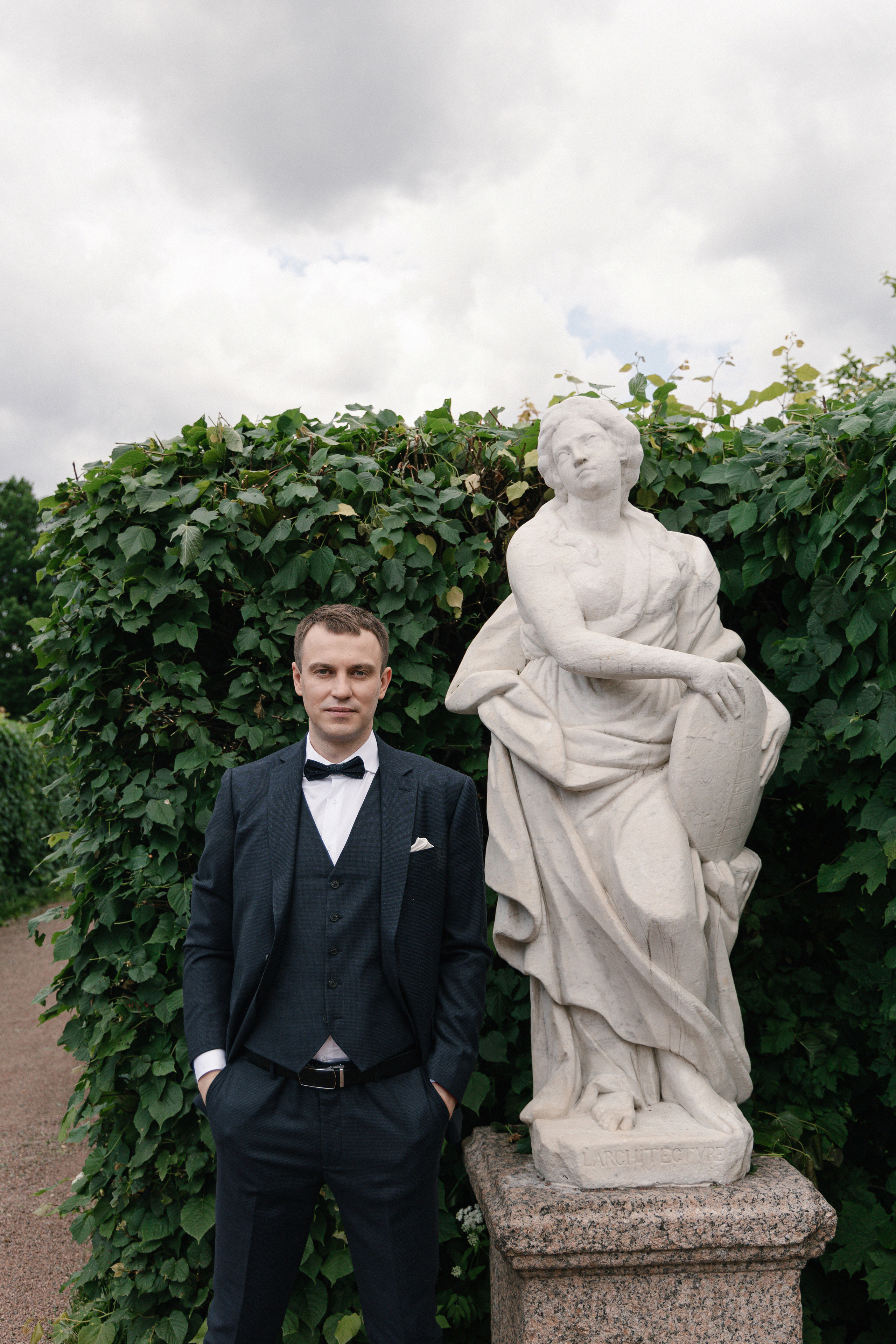 АРХИВ Елена и Олег: Кусково. Свадебный фотограф Москва