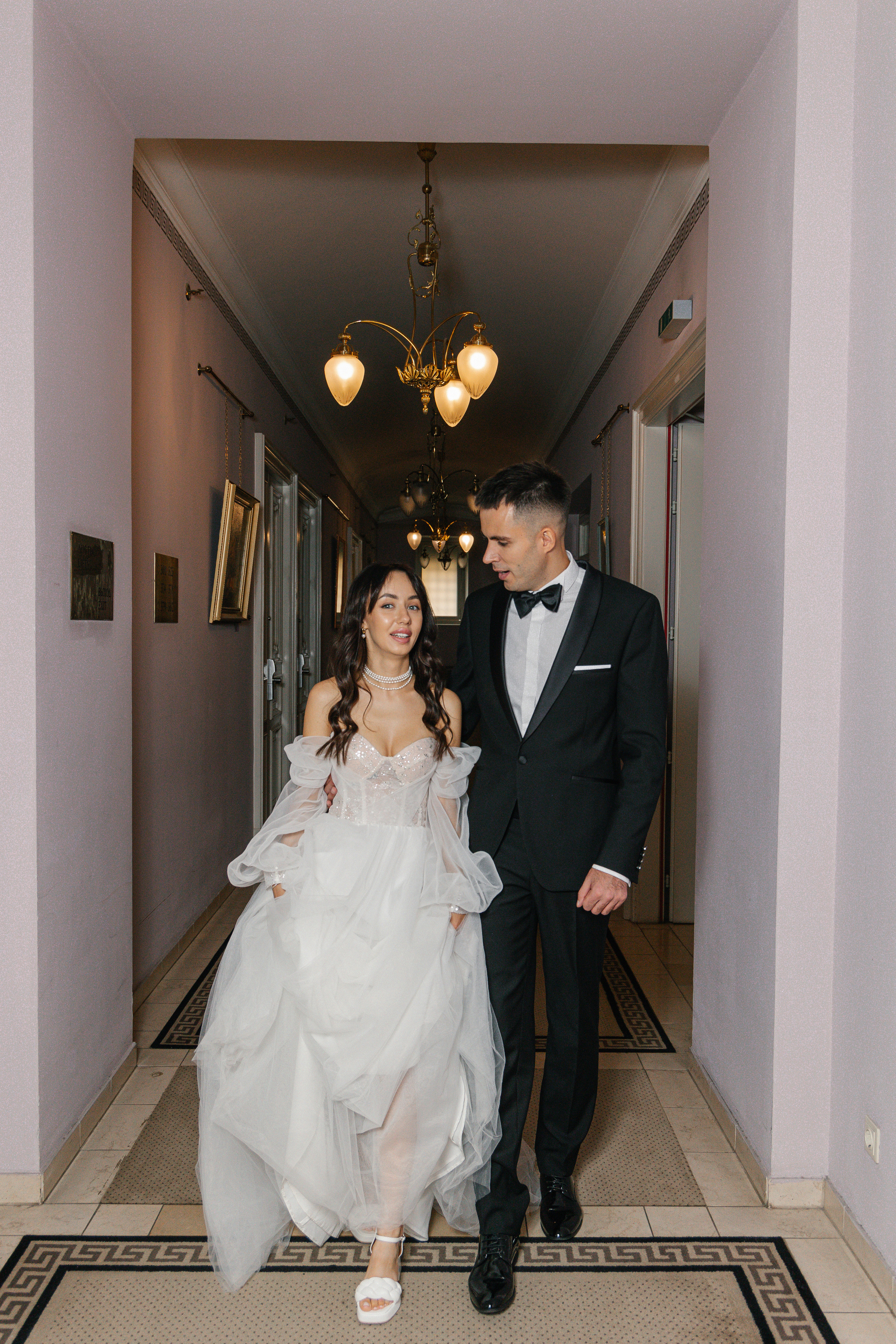 Полина и Никита: отель НАЦИОНАЛЬ АРХИВ. Свадебный фотограф Москва