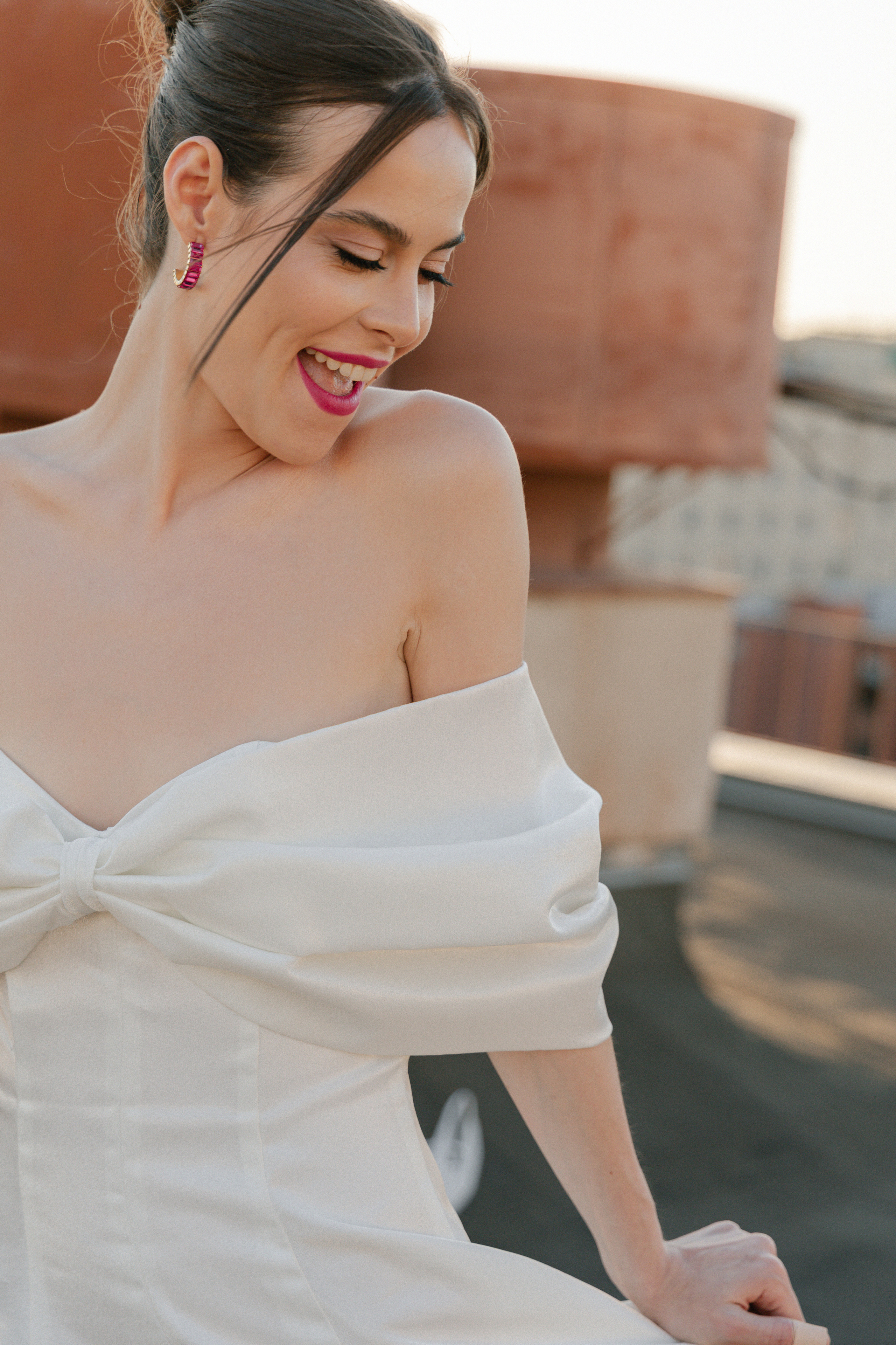 Дмитрий и Катерина: закат на крыше АРХИВ. Свадебный фотограф Москва