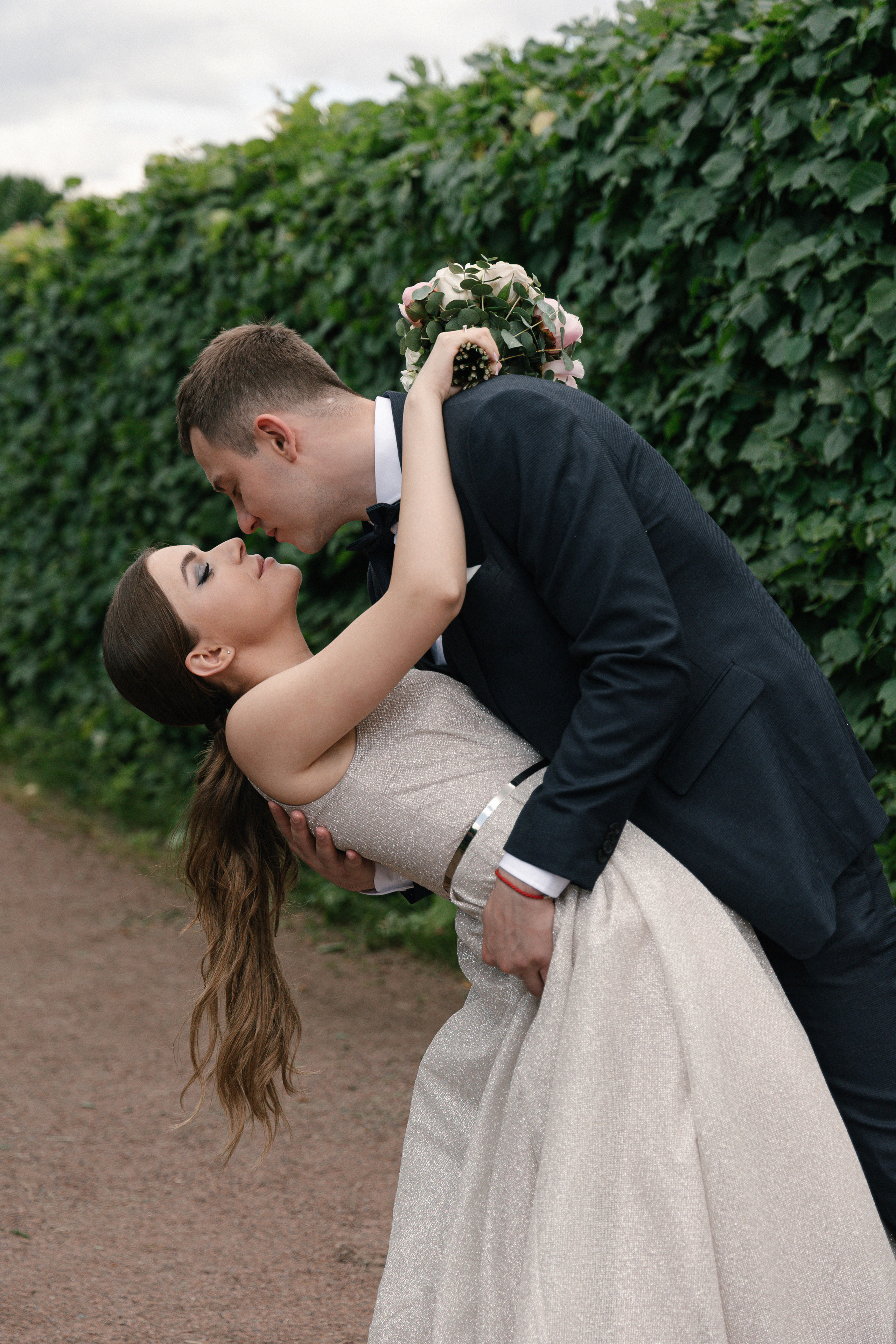 АРХИВ Елена и Олег: Кусково. Свадебный фотограф Москва