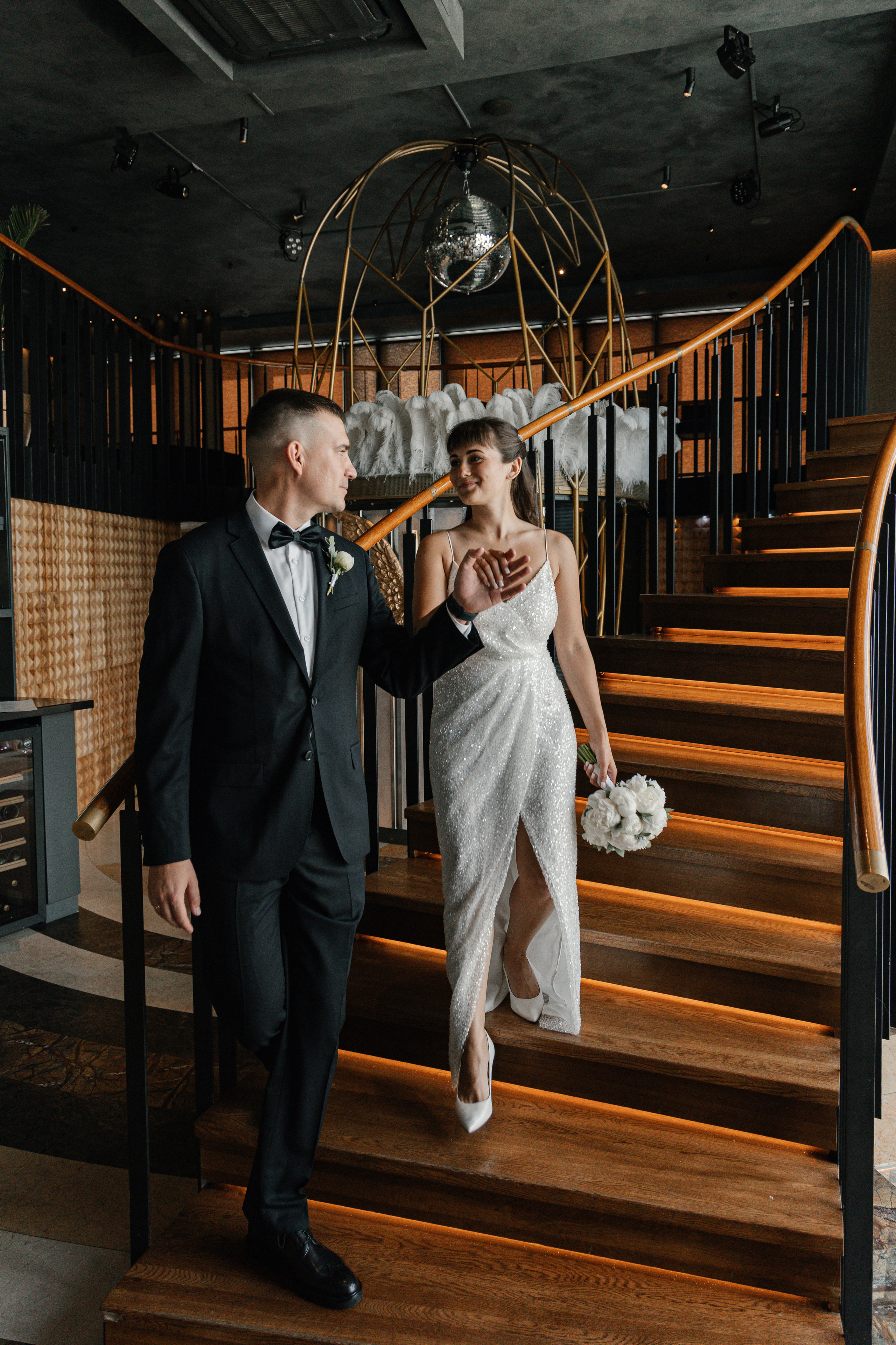 АРХИВ Тамара и Кирилл: М.Сити, Бердс, Большой Театр, отель Украина. Свадебный фотограф Москва