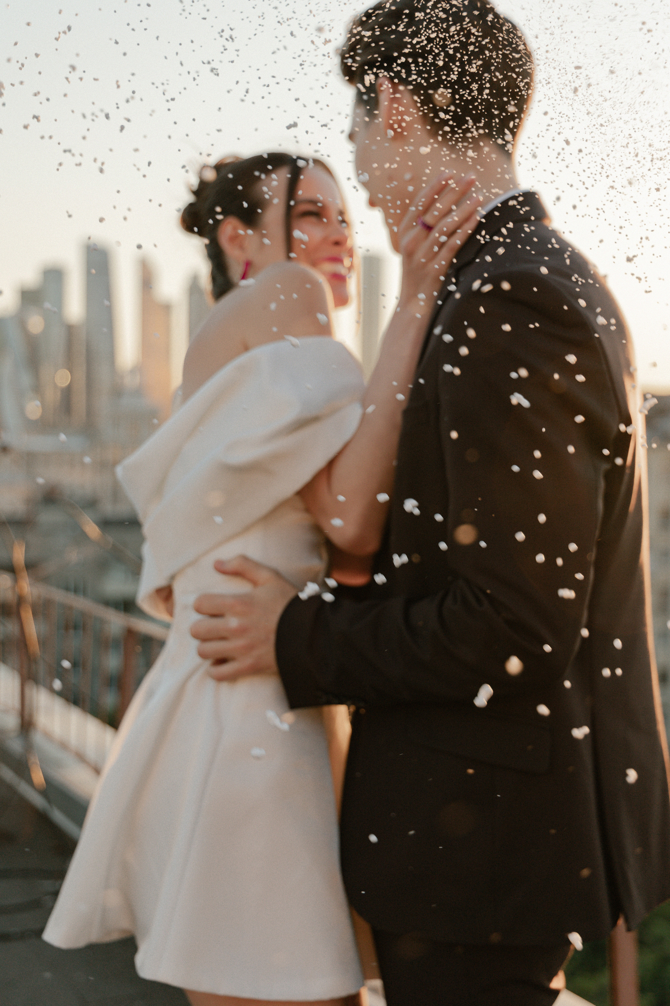 Дмитрий и Катерина: закат на крыше АРХИВ. Свадебный фотограф Москва