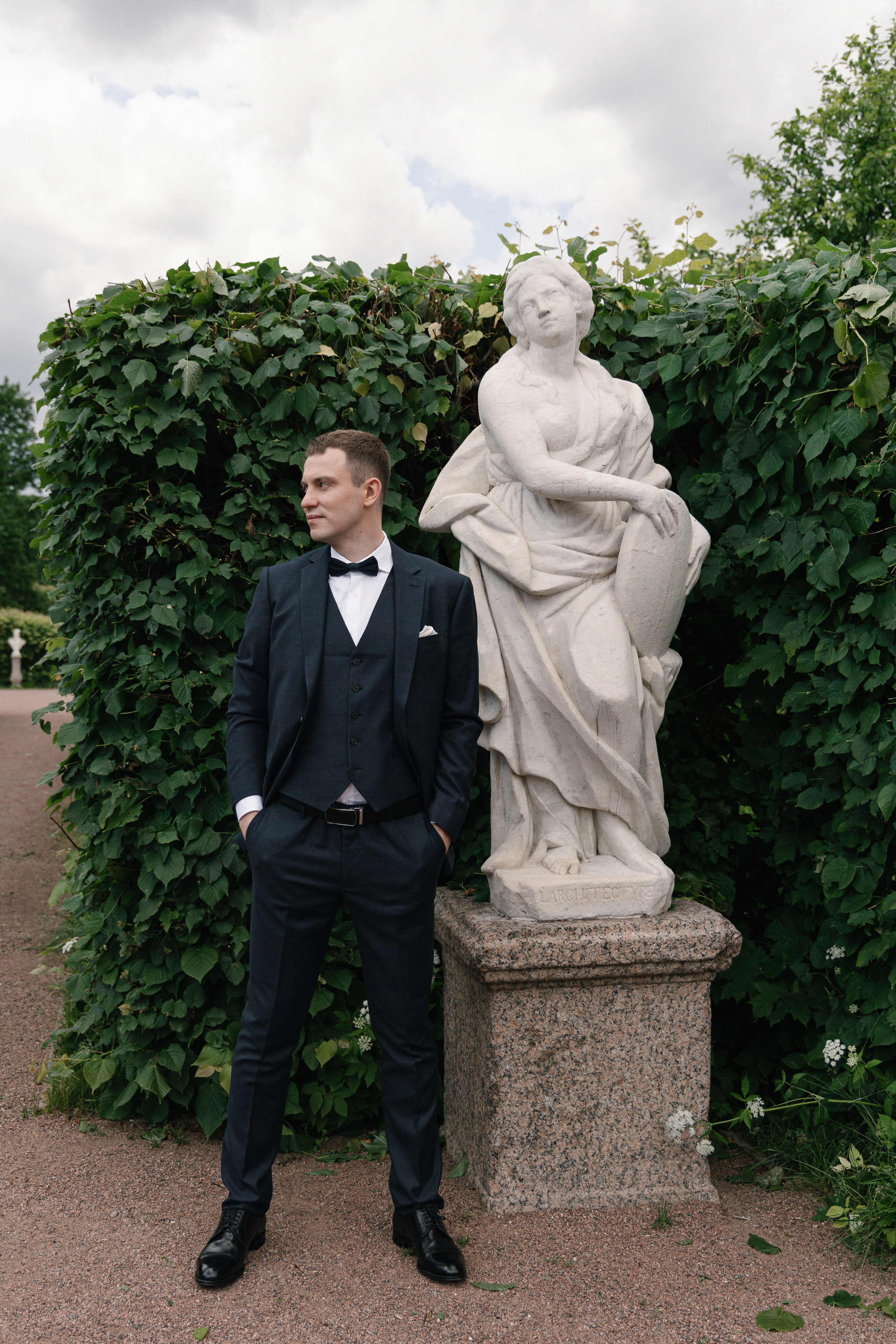 АРХИВ Елена и Олег: Кусково. Свадебный фотограф Москва