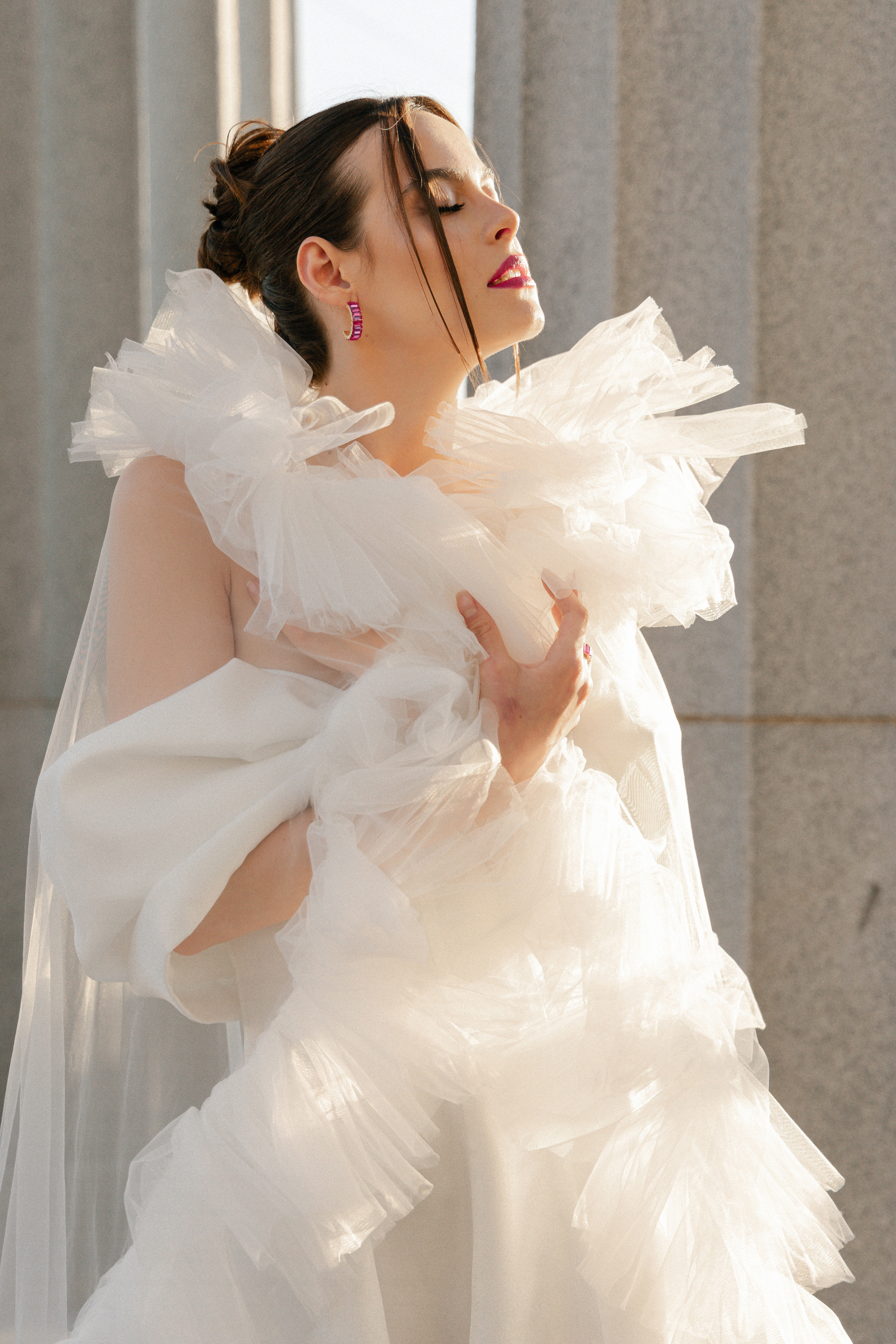 Дмитрий и Катерина: закат на крыше АРХИВ. Свадебный фотограф Москва