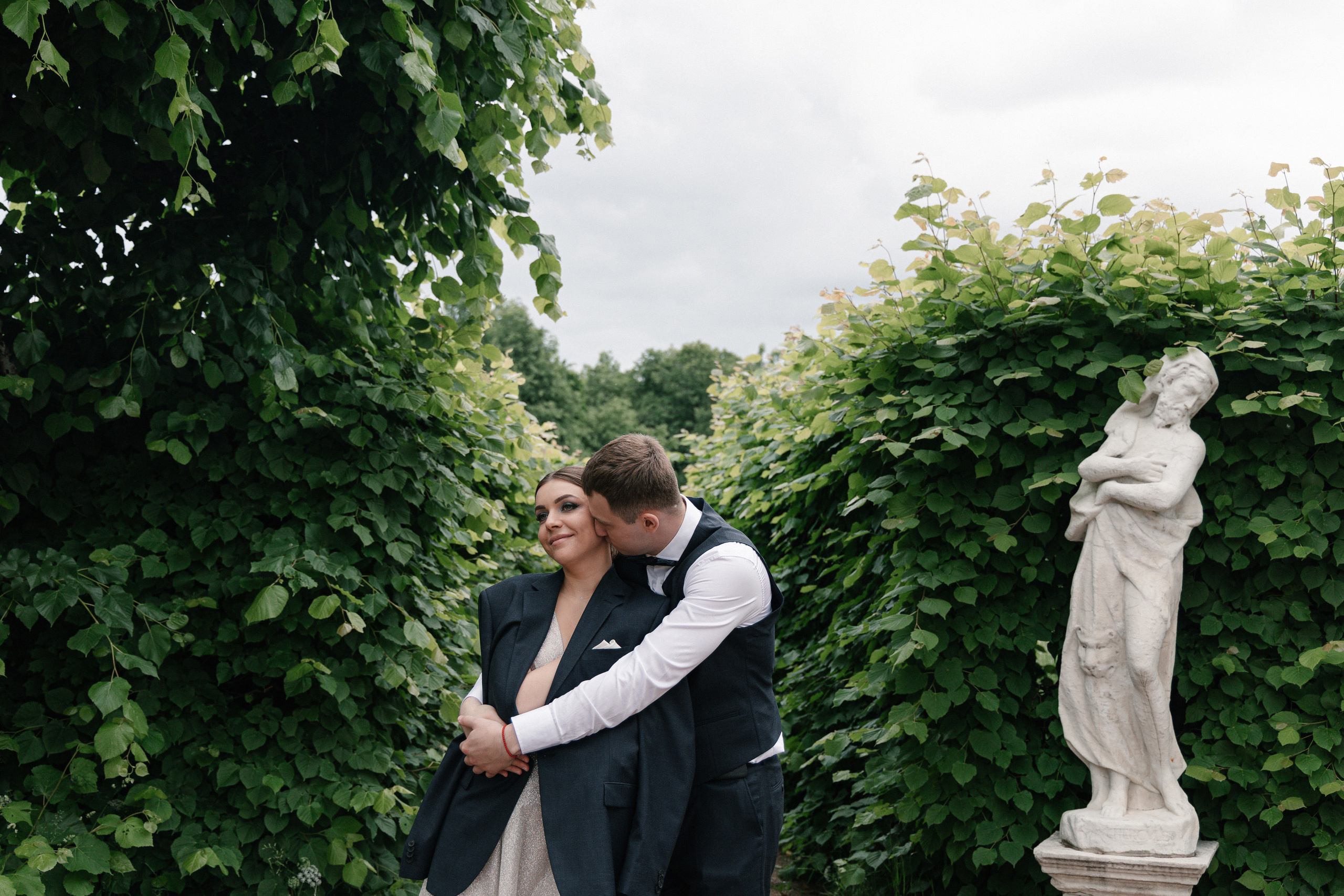 АРХИВ Елена и Олег: Кусково. Свадебный фотограф Москва