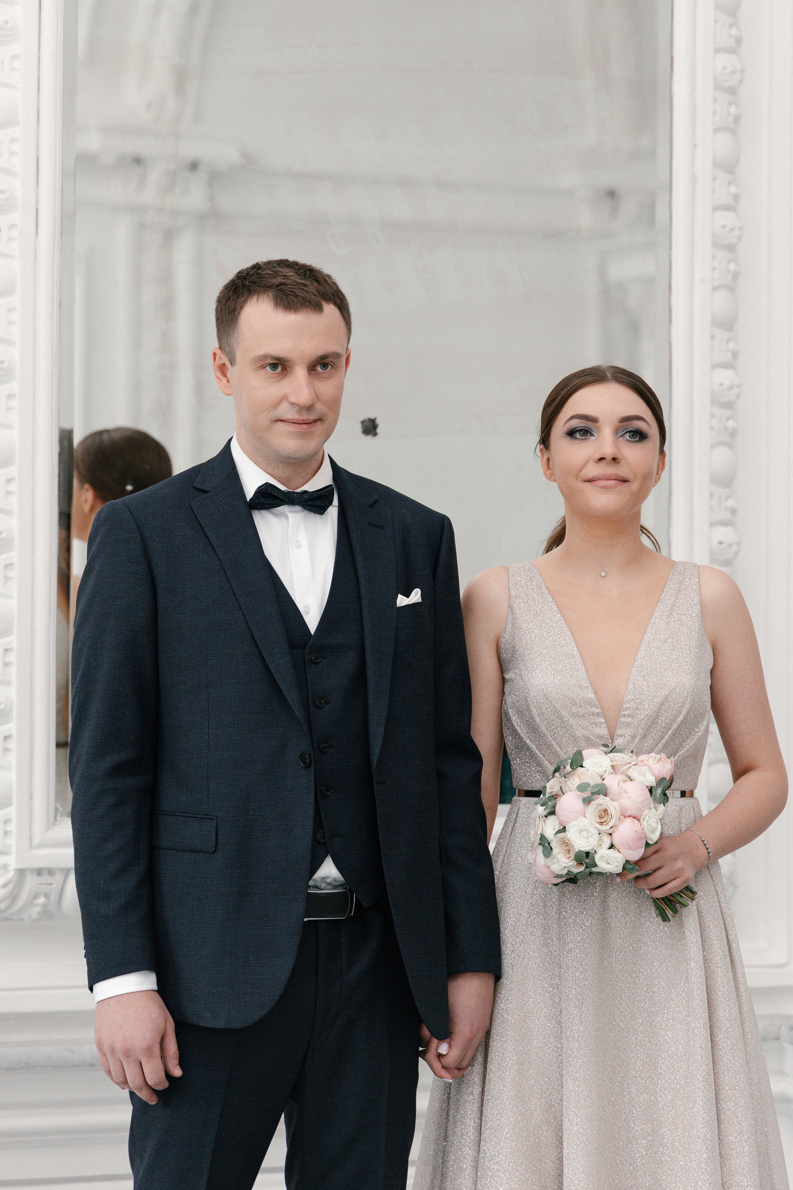 АРХИВ Елена и Олег: Кусково. Свадебный фотограф Москва