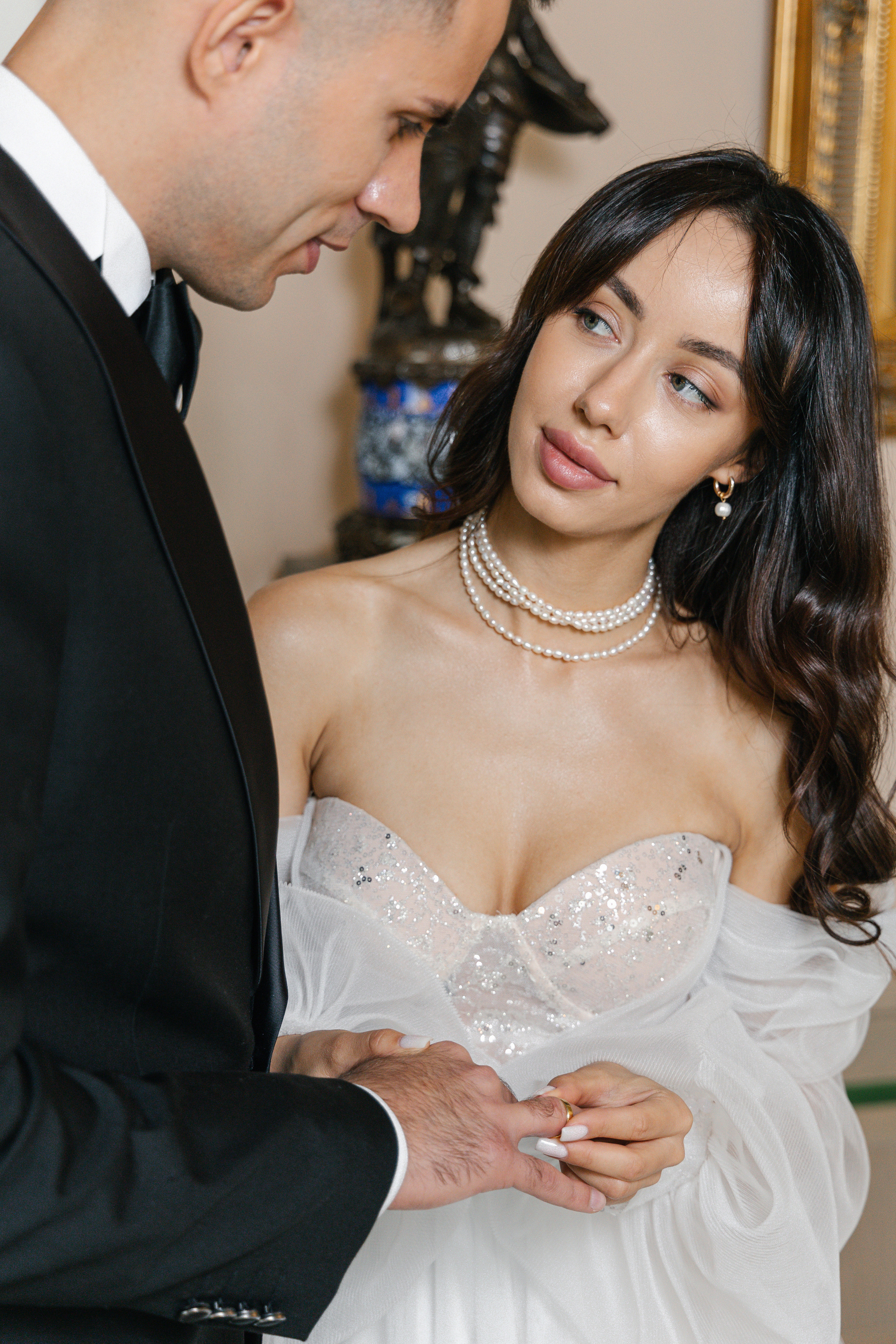 Полина и Никита: отель НАЦИОНАЛЬ АРХИВ. Свадебный фотограф Москва