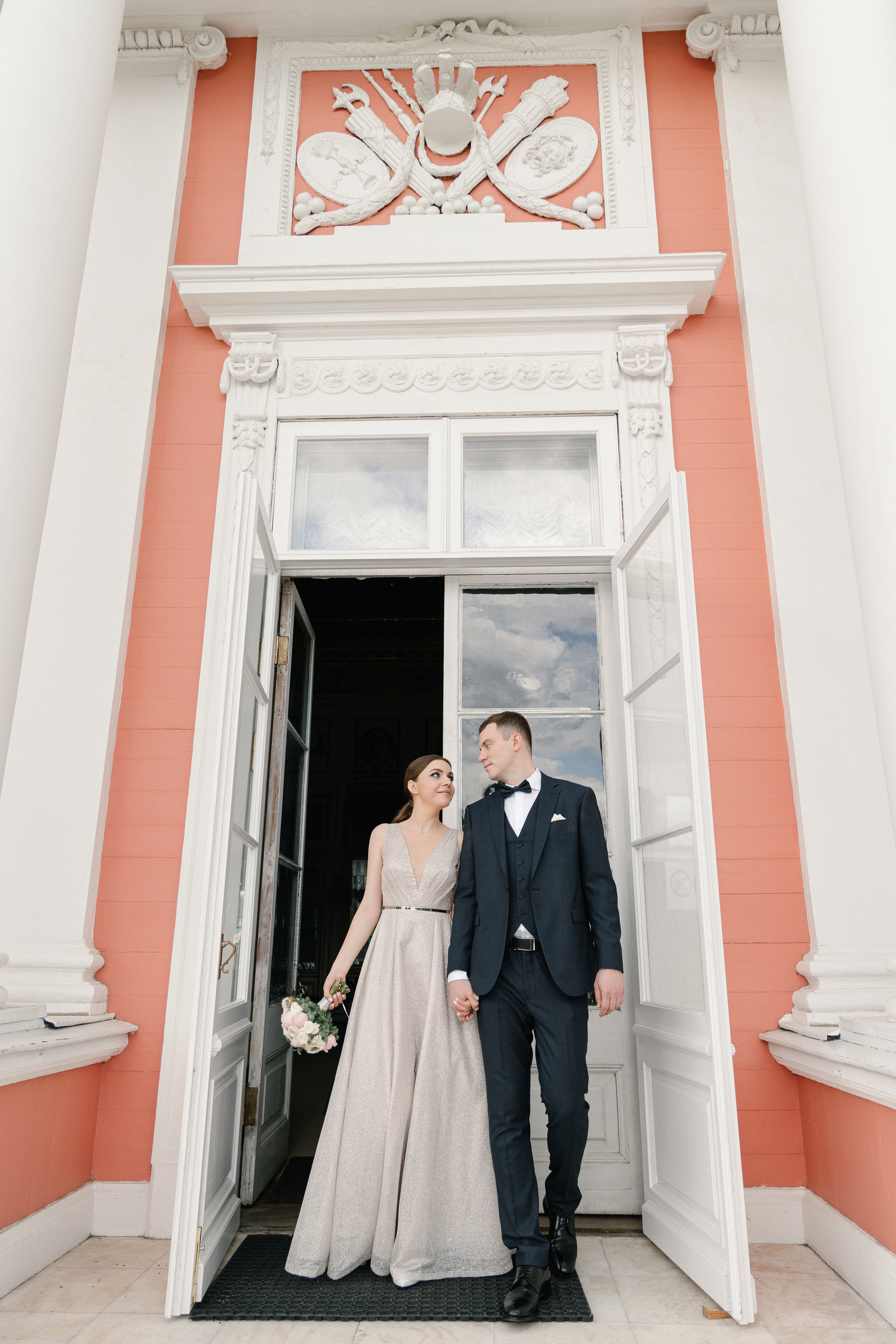 АРХИВ Елена и Олег: Кусково. Свадебный фотограф Москва