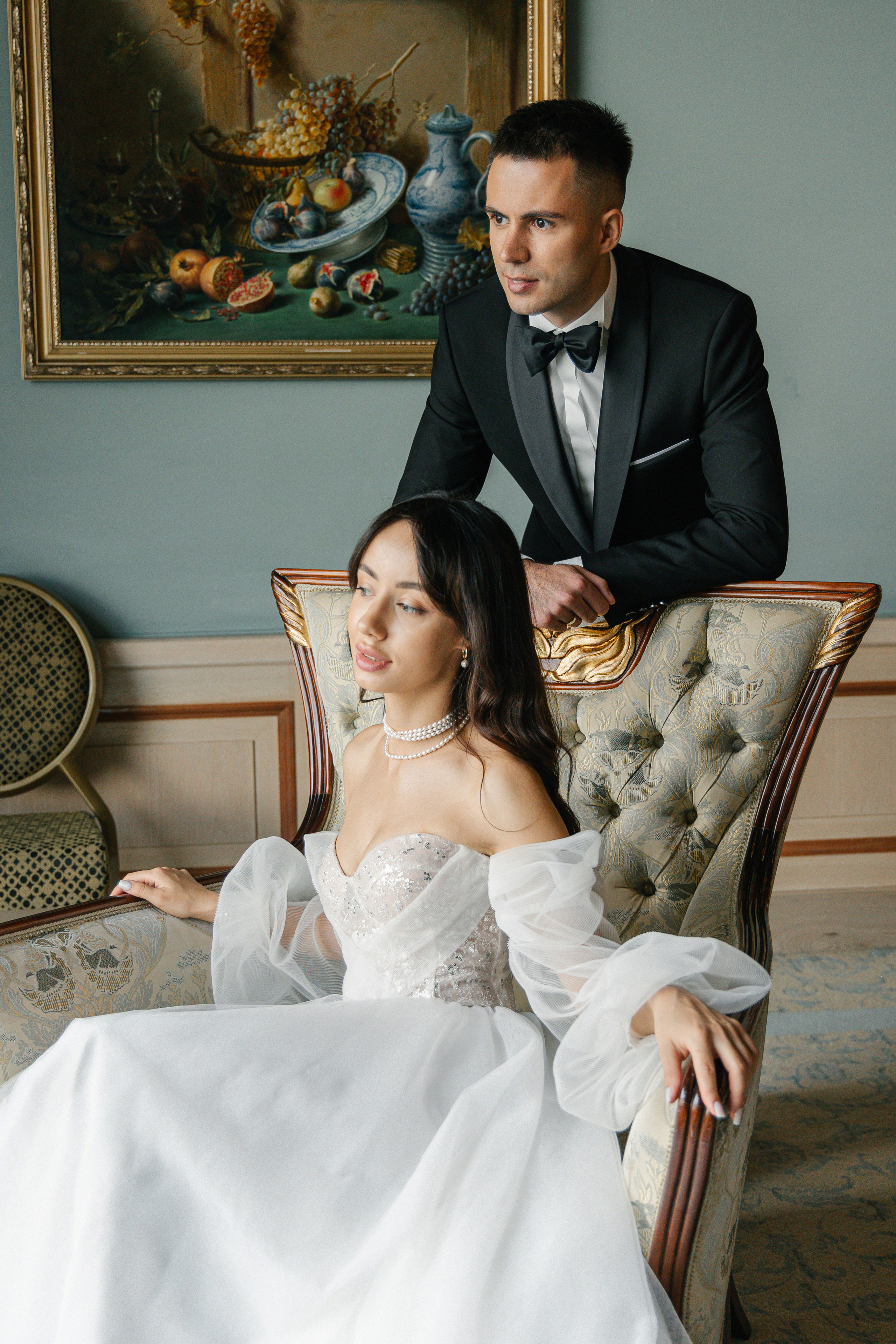 Полина и Никита: отель НАЦИОНАЛЬ АРХИВ. Свадебный фотограф Москва