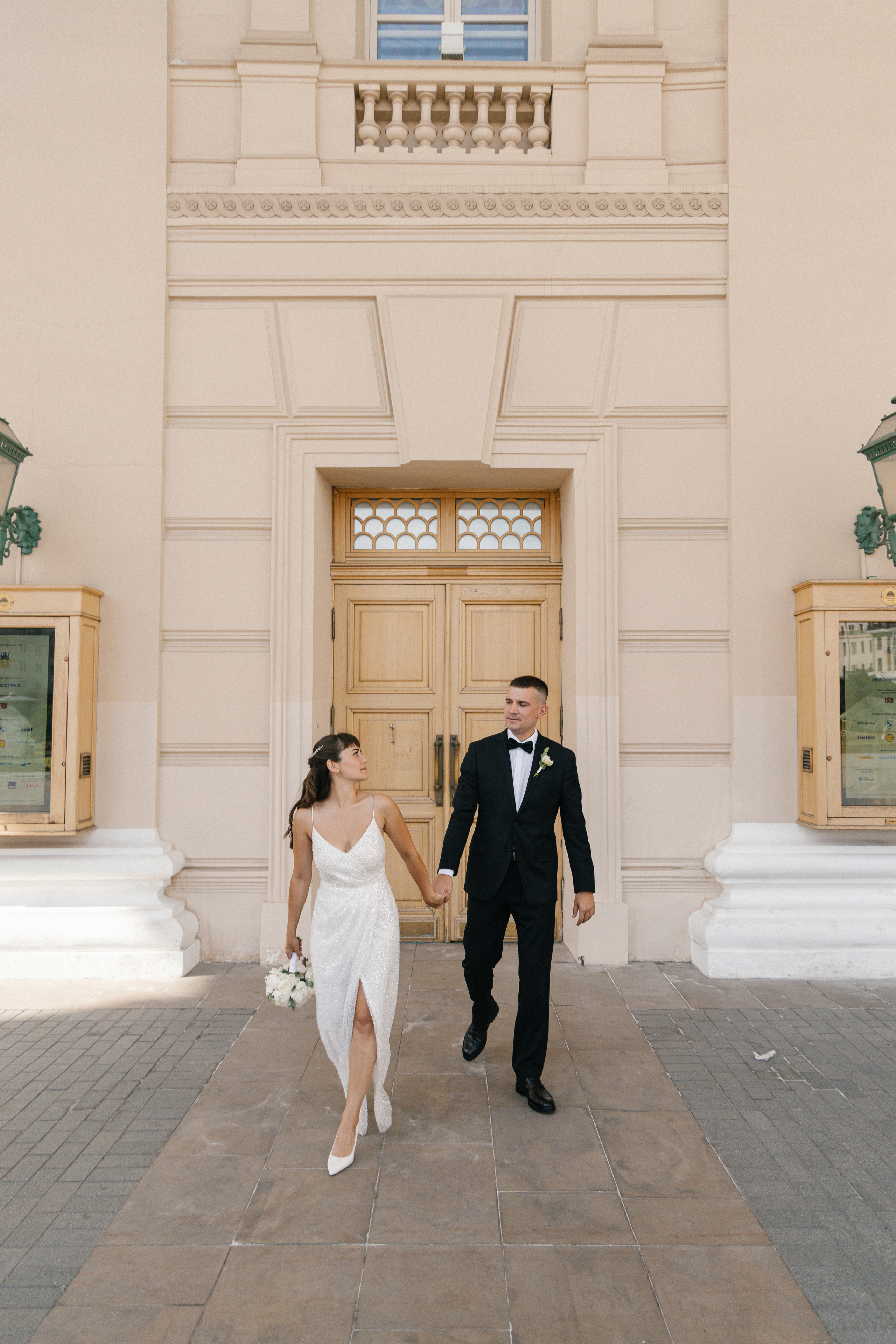 АРХИВ Тамара и Кирилл: М.Сити, Бердс, Большой Театр, отель Украина. Свадебный фотограф Москва