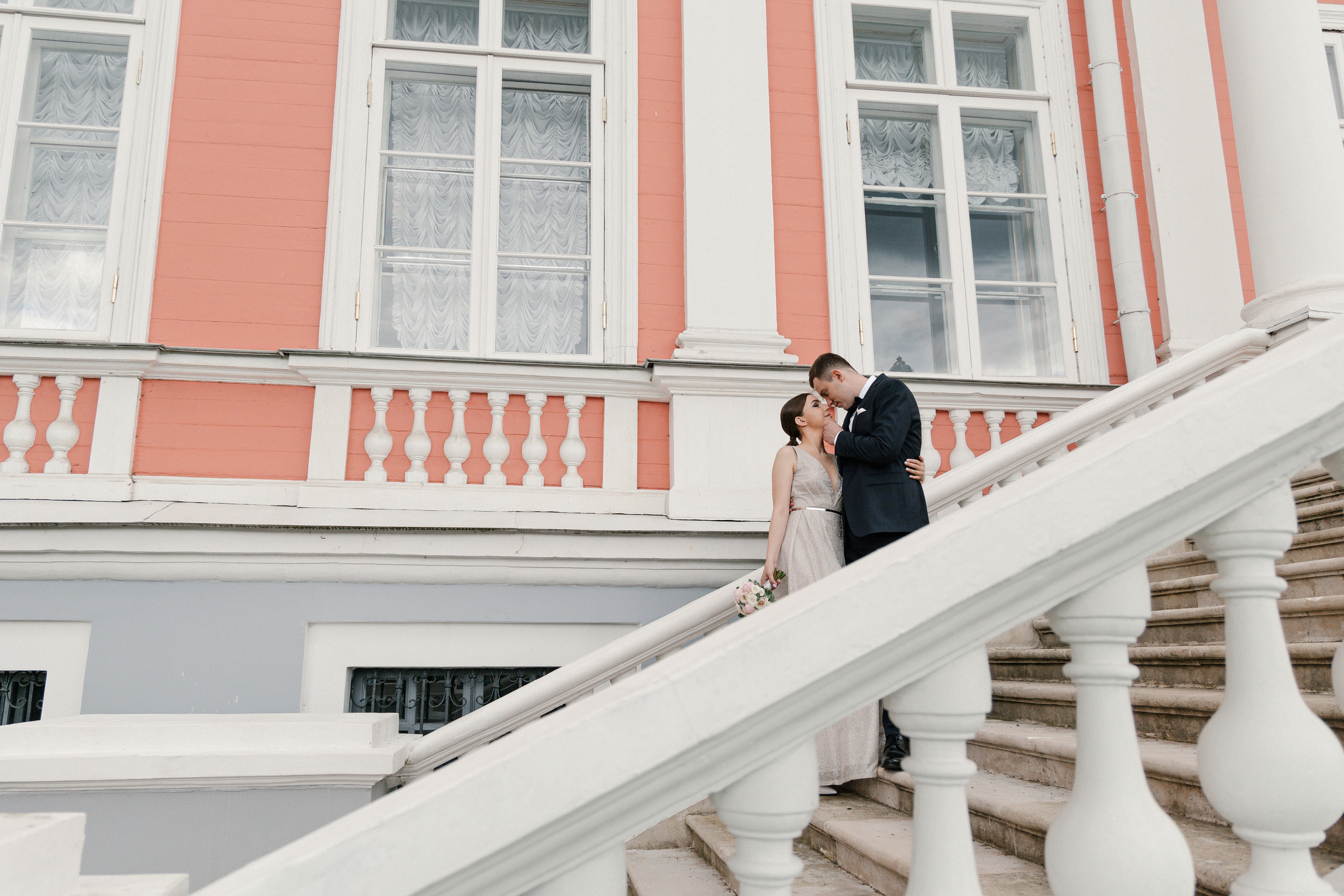 АРХИВ Елена и Олег: Кусково. Свадебный фотограф Москва