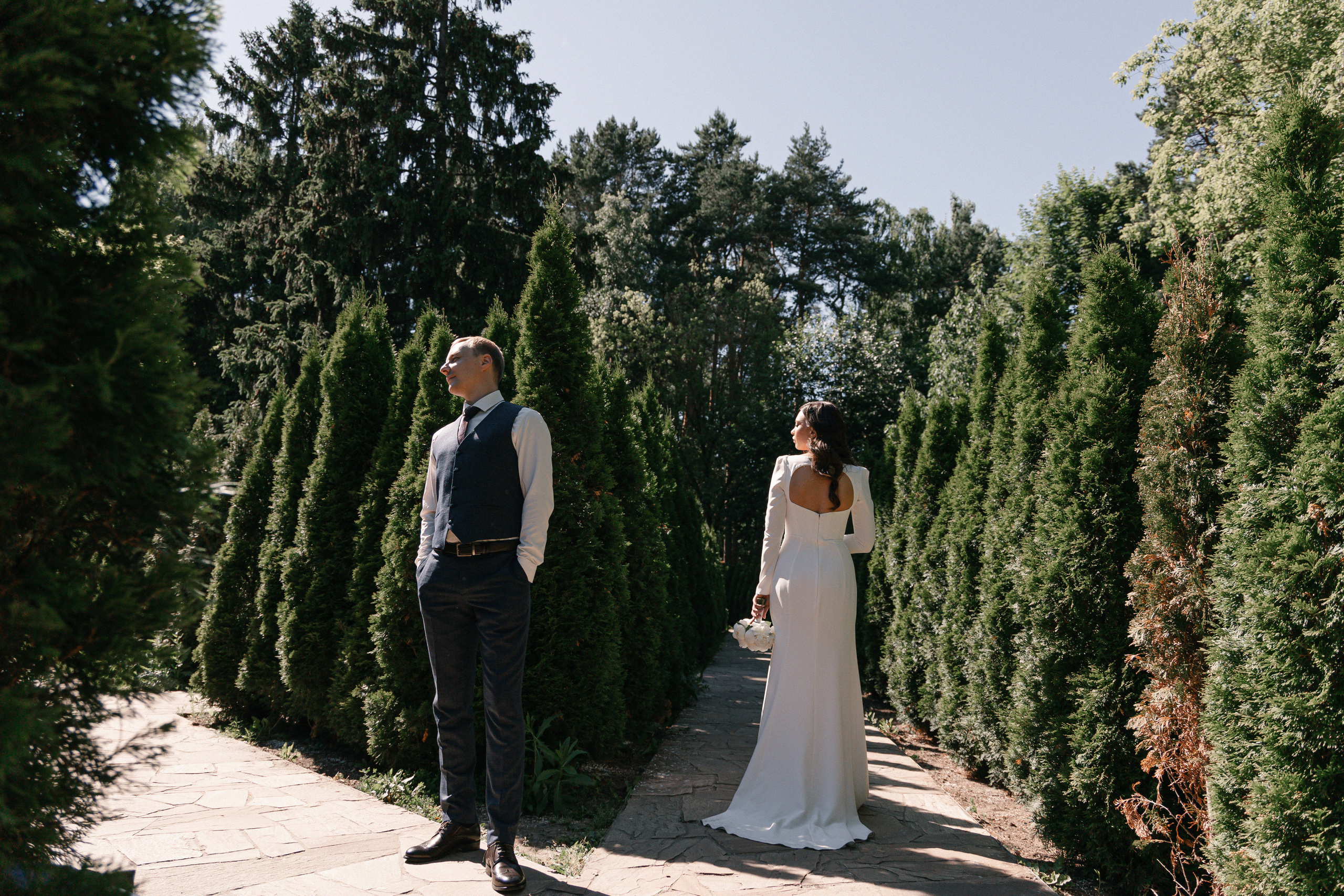 АРХИВ Мария и Евгений: ВДНХ. Свадебный фотограф Москва