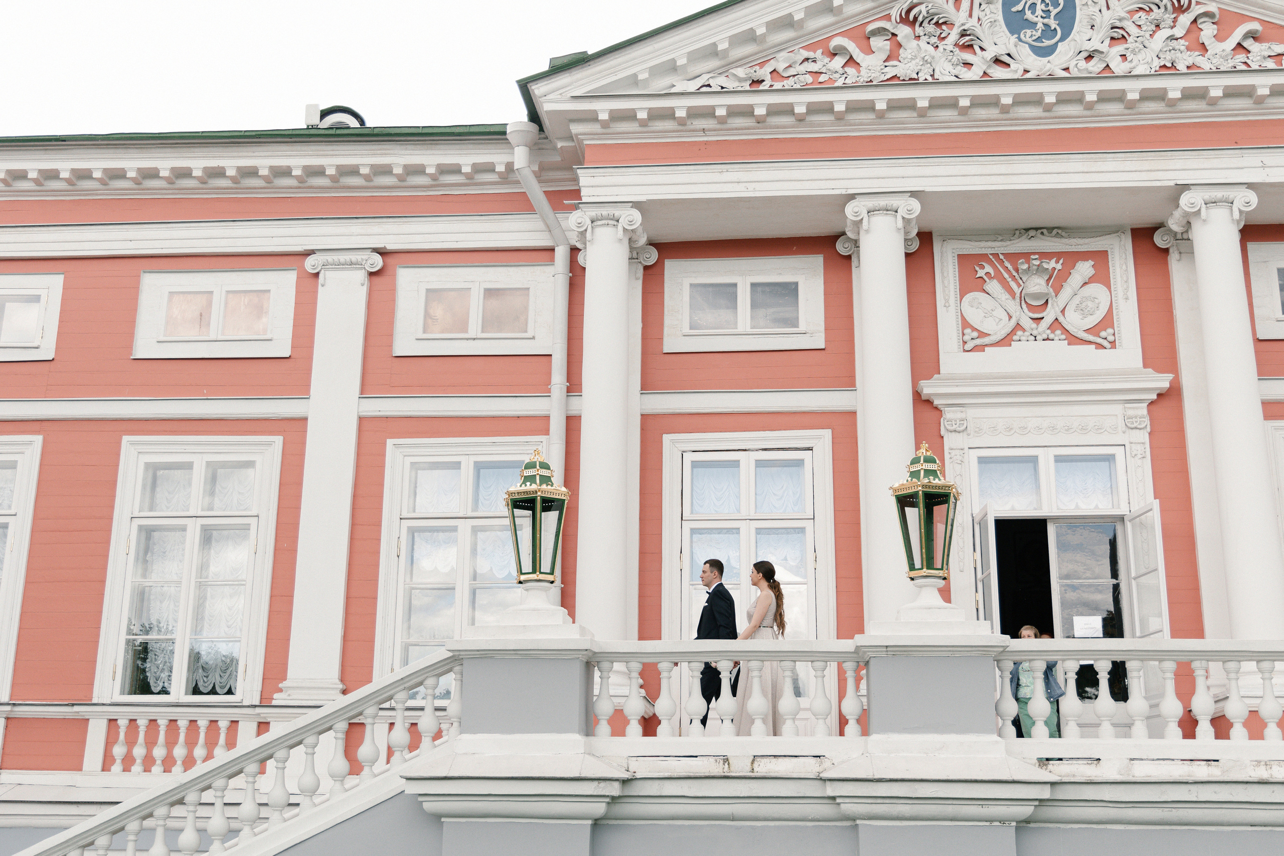 АРХИВ Елена и Олег: Кусково. Свадебный фотограф Москва