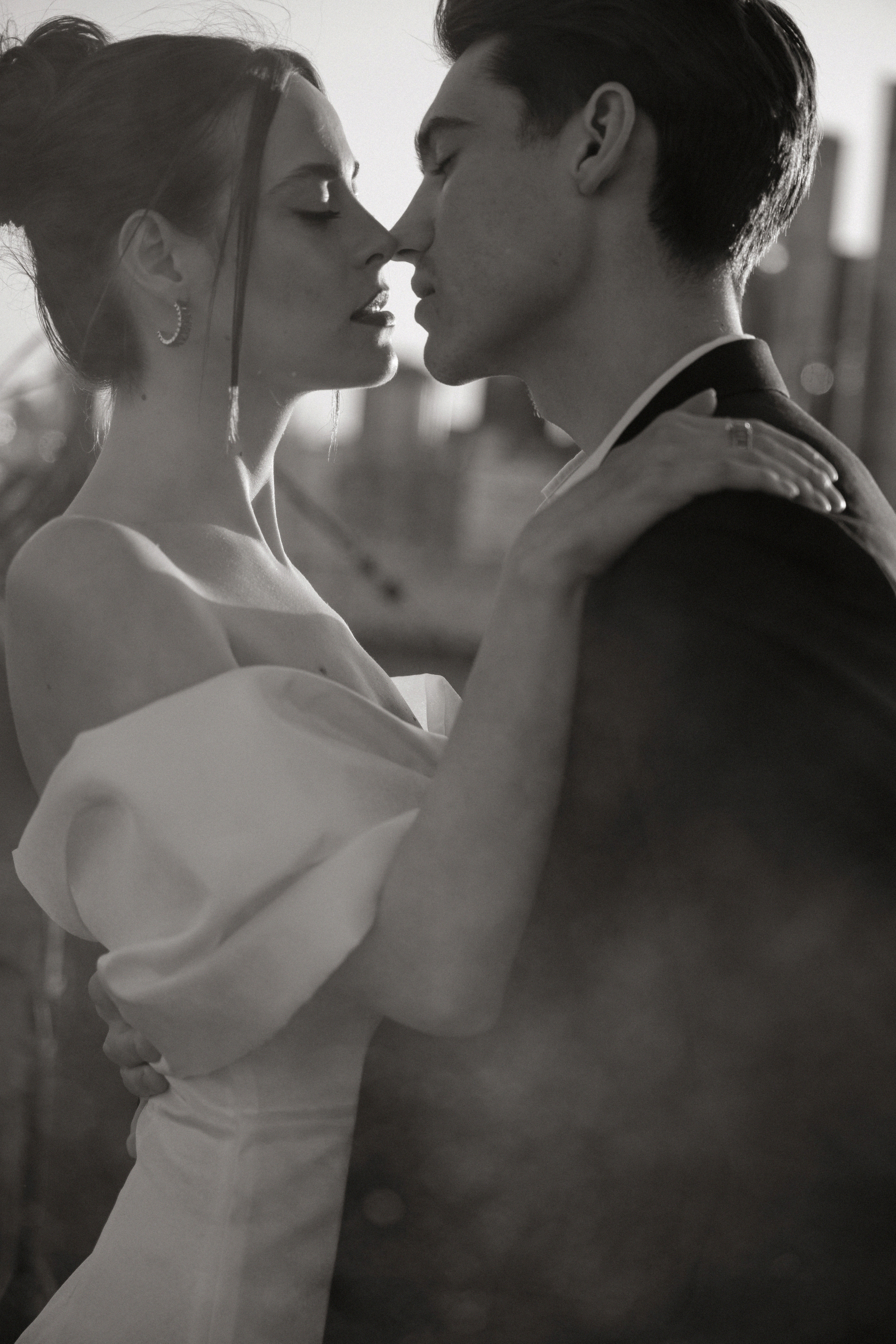 Дмитрий и Катерина: закат на крыше АРХИВ. Свадебный фотограф Москва