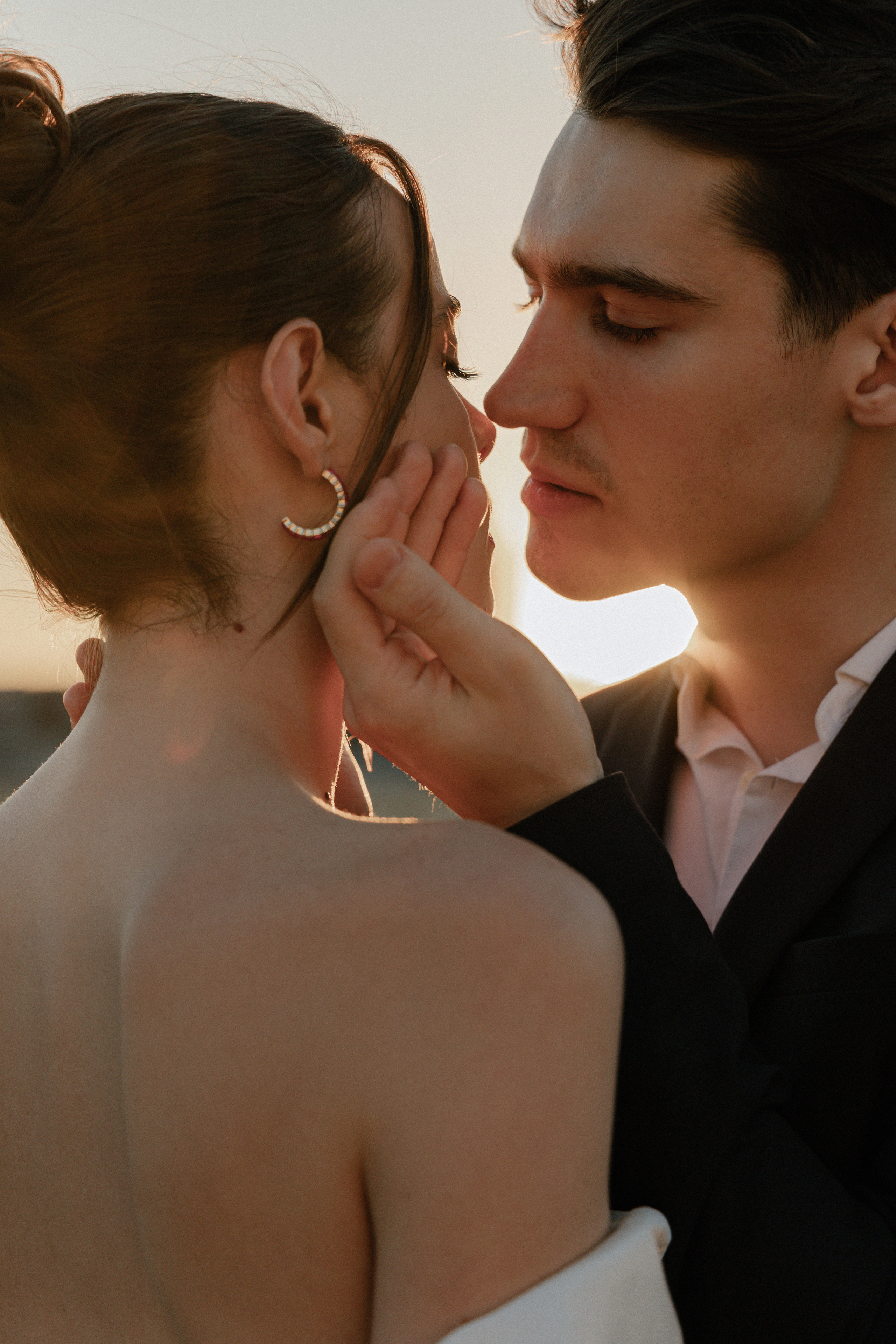 Дмитрий и Катерина: закат на крыше АРХИВ. Свадебный фотограф Москва