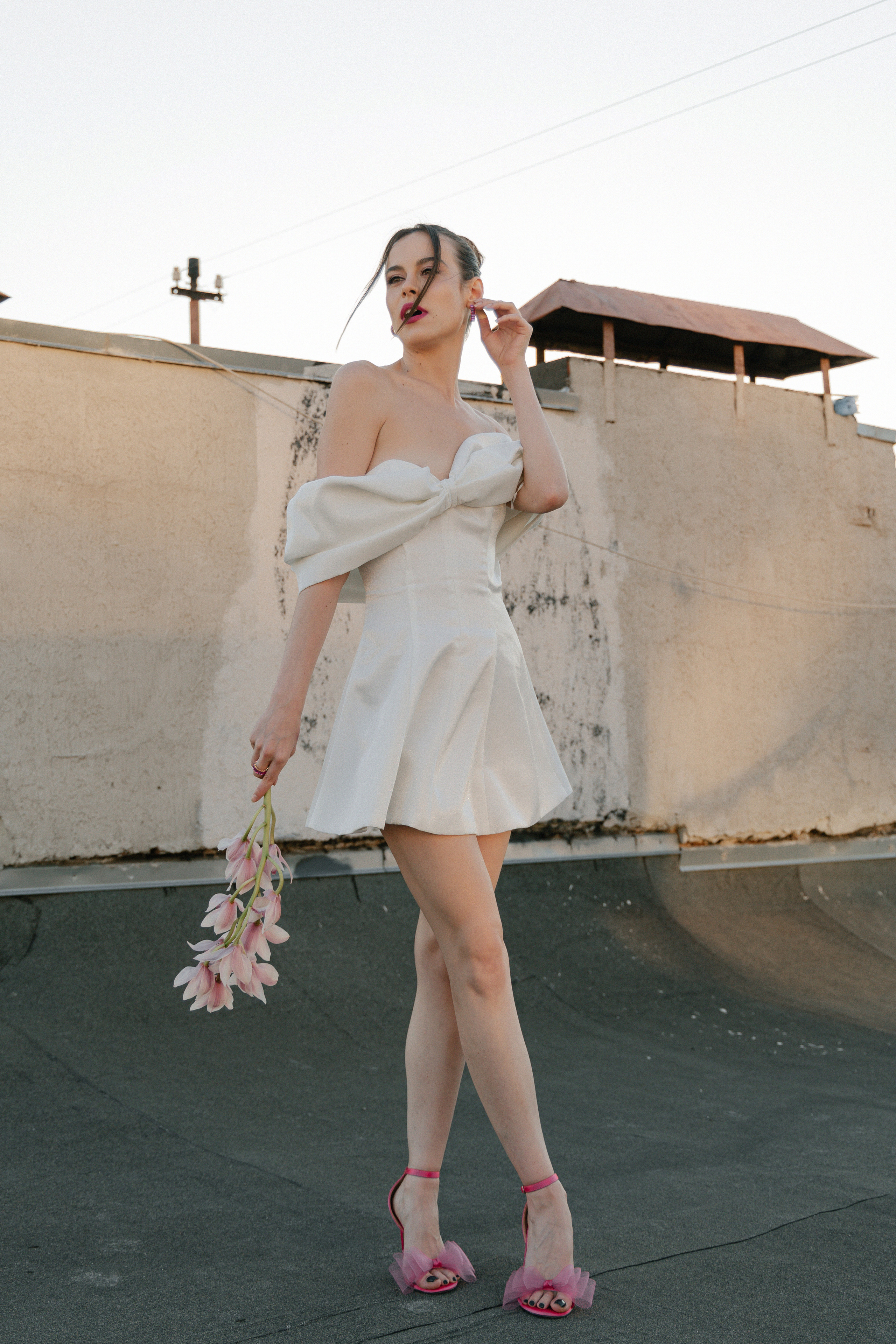 Дмитрий и Катерина: закат на крыше АРХИВ. Свадебный фотограф Москва