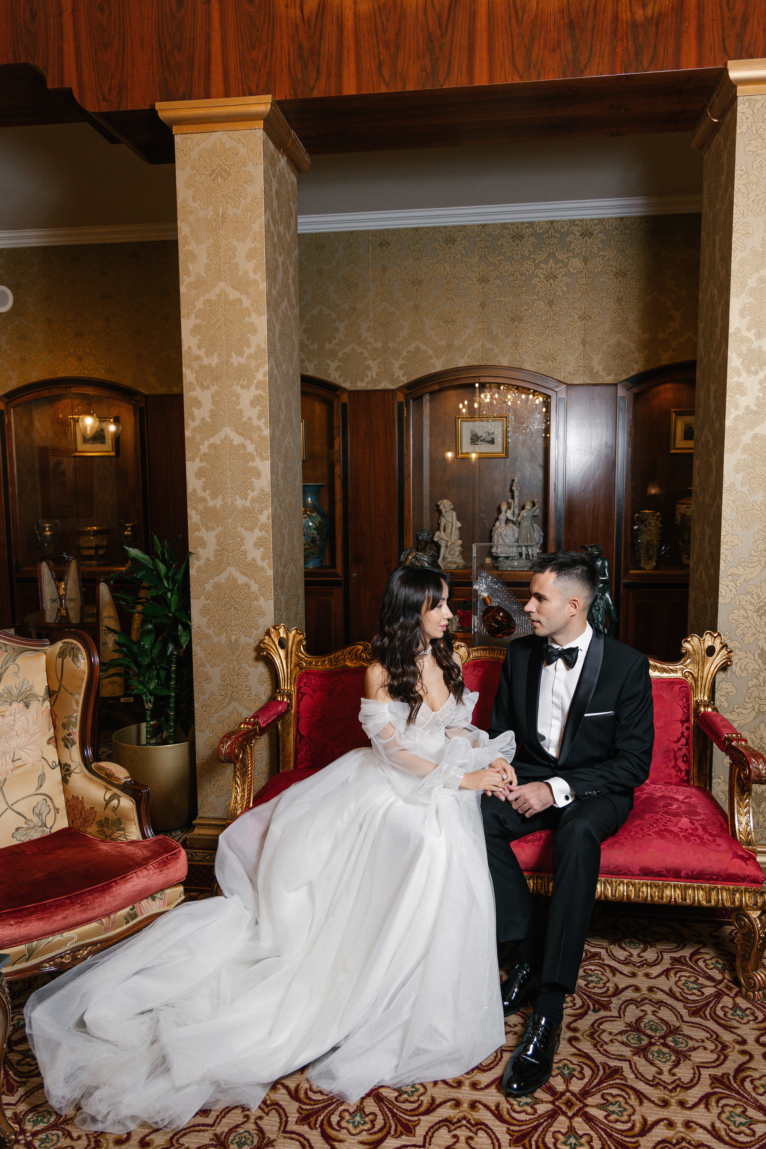 Полина и Никита: отель НАЦИОНАЛЬ АРХИВ. Свадебный фотограф Москва