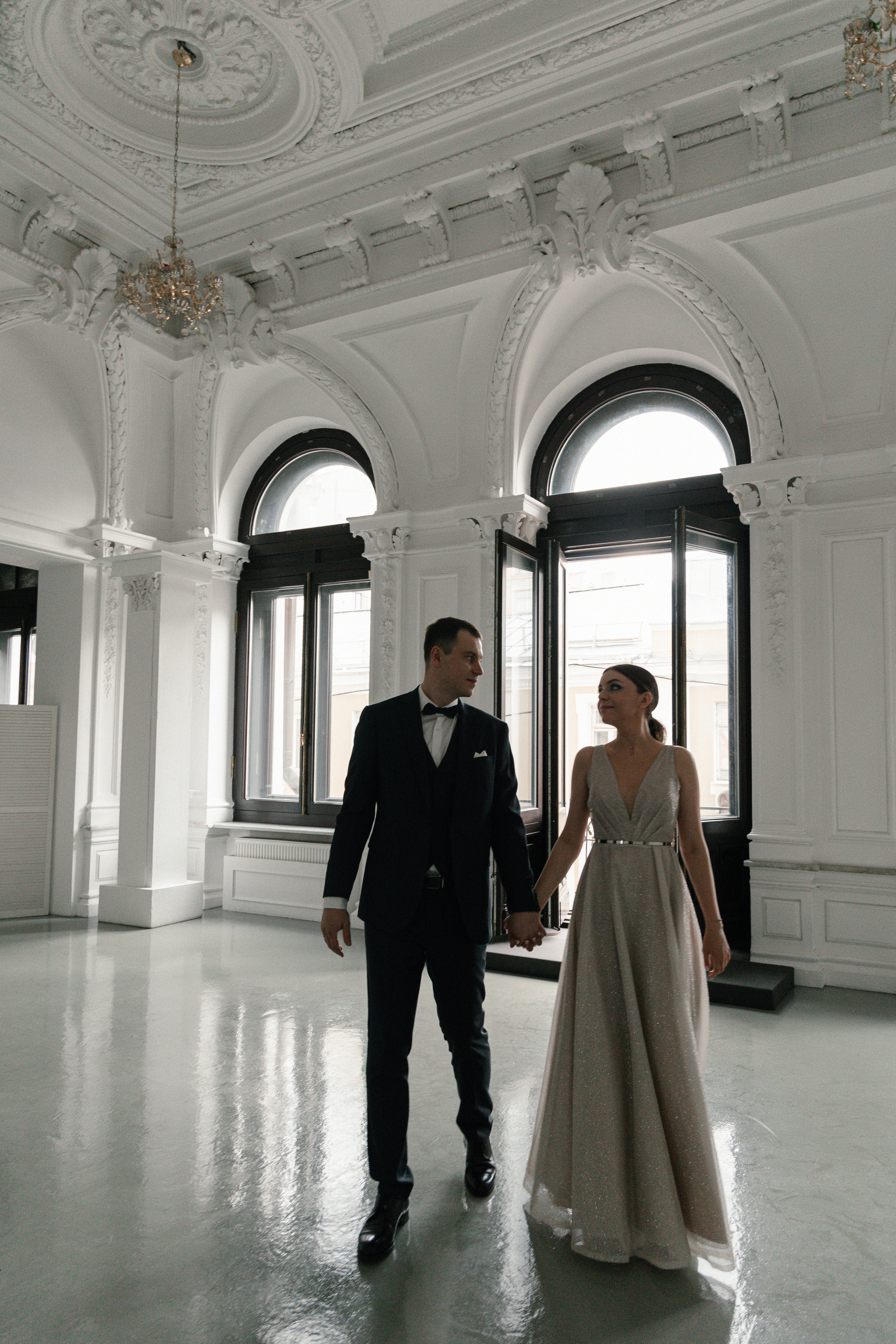 АРХИВ Елена и Олег: Кусково. Свадебный фотограф Москва