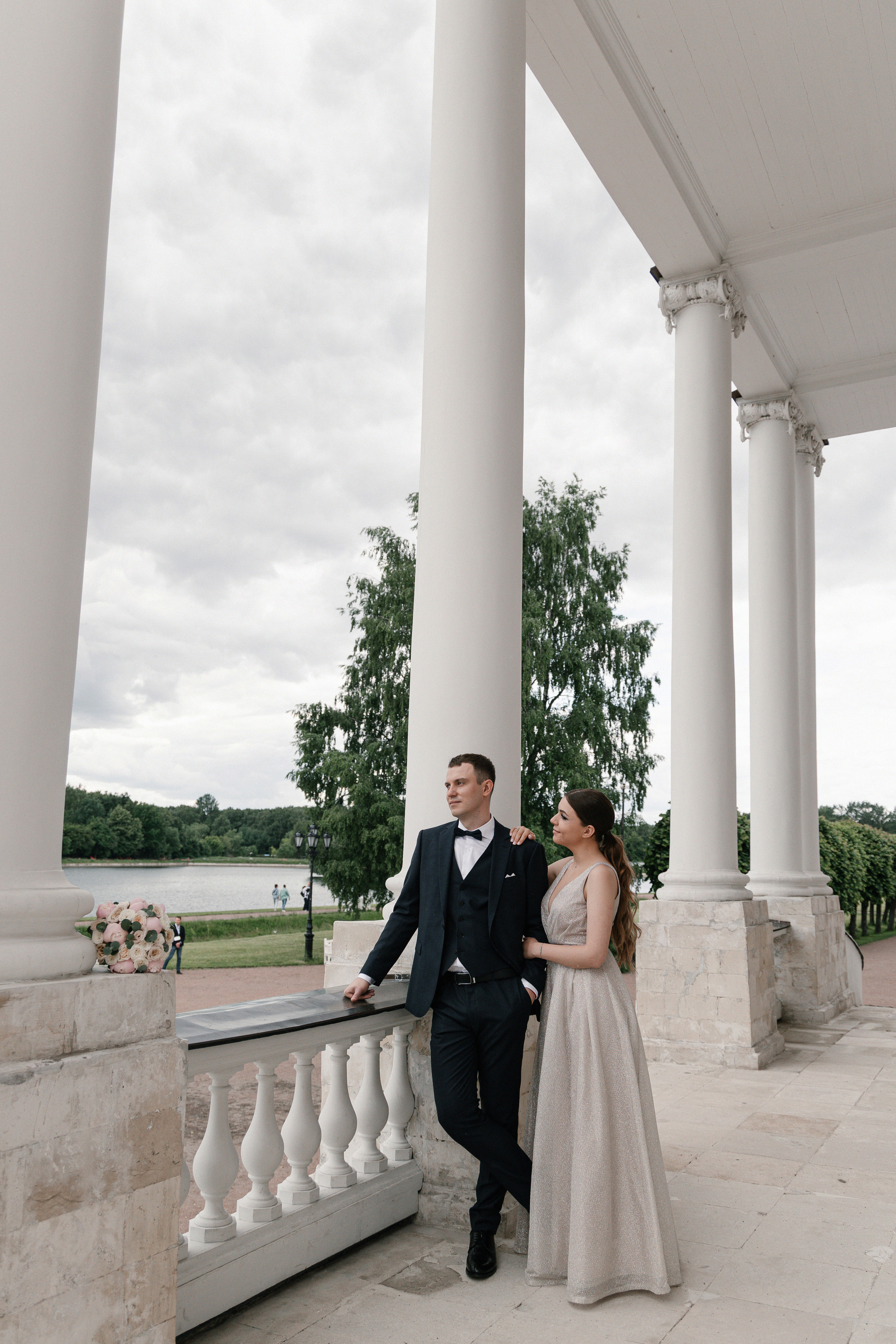 АРХИВ Елена и Олег: Кусково. Свадебный фотограф Москва