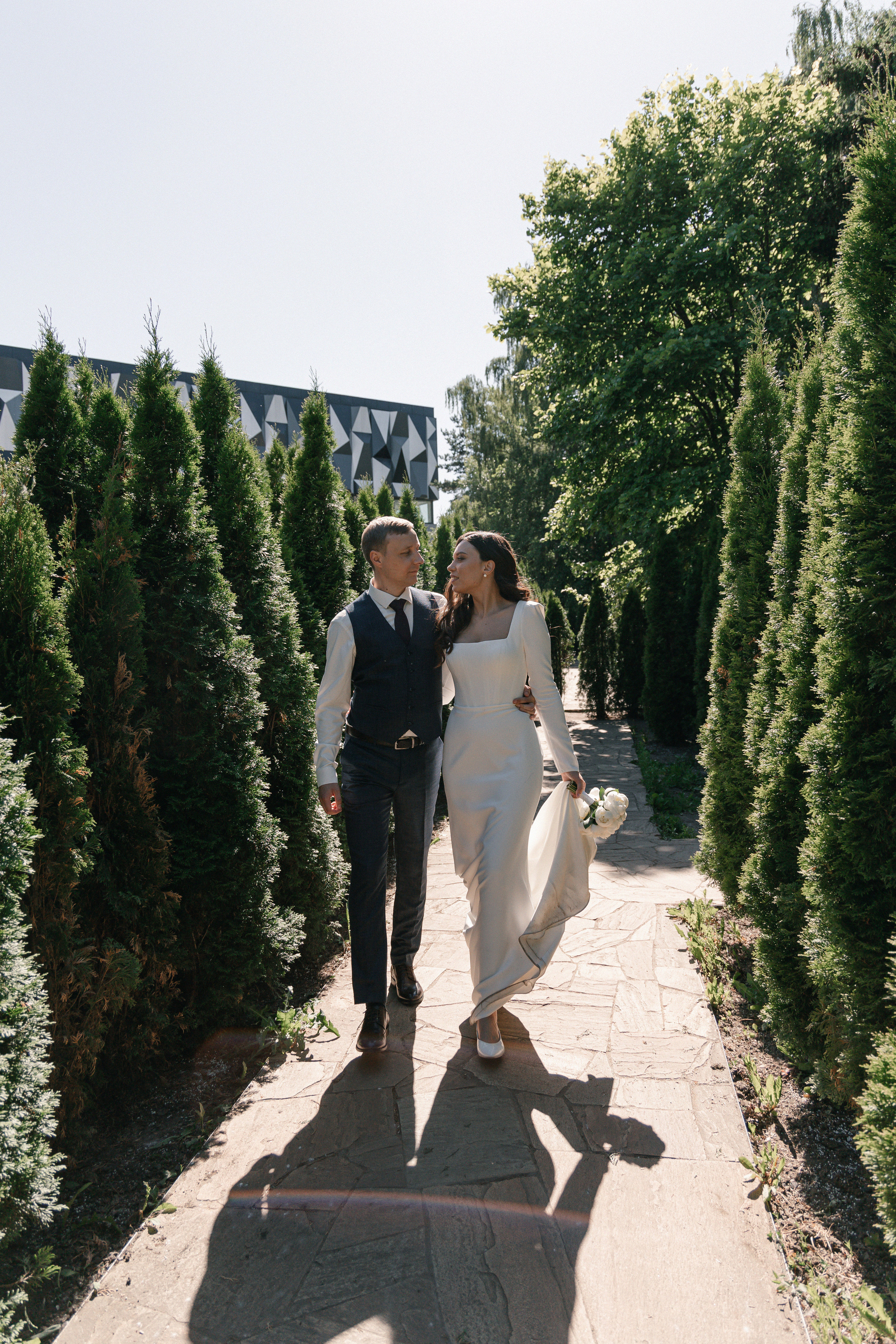 АРХИВ Мария и Евгений: ВДНХ. Свадебный фотограф Москва