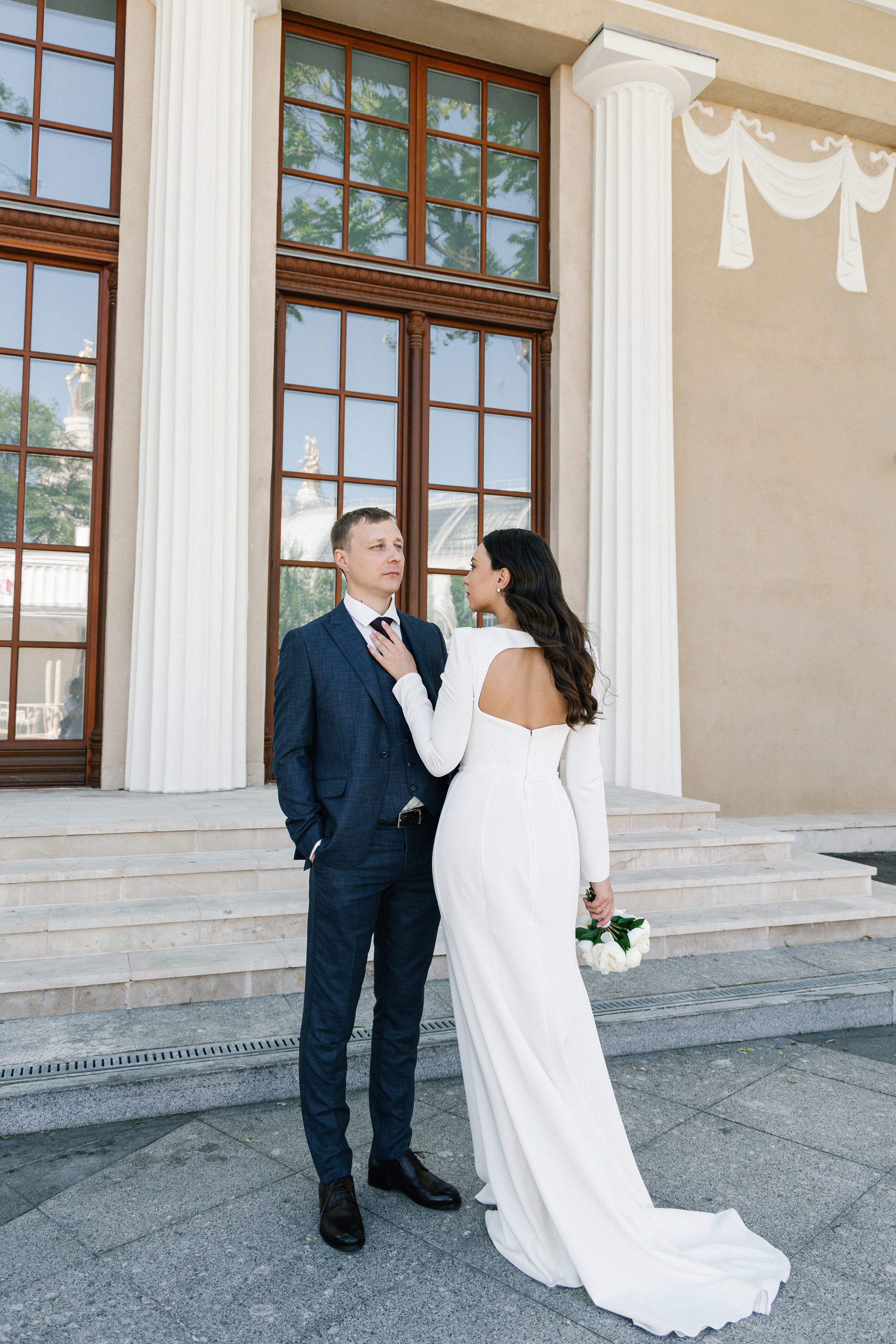 АРХИВ Мария и Евгений: ВДНХ. Свадебный фотограф Москва