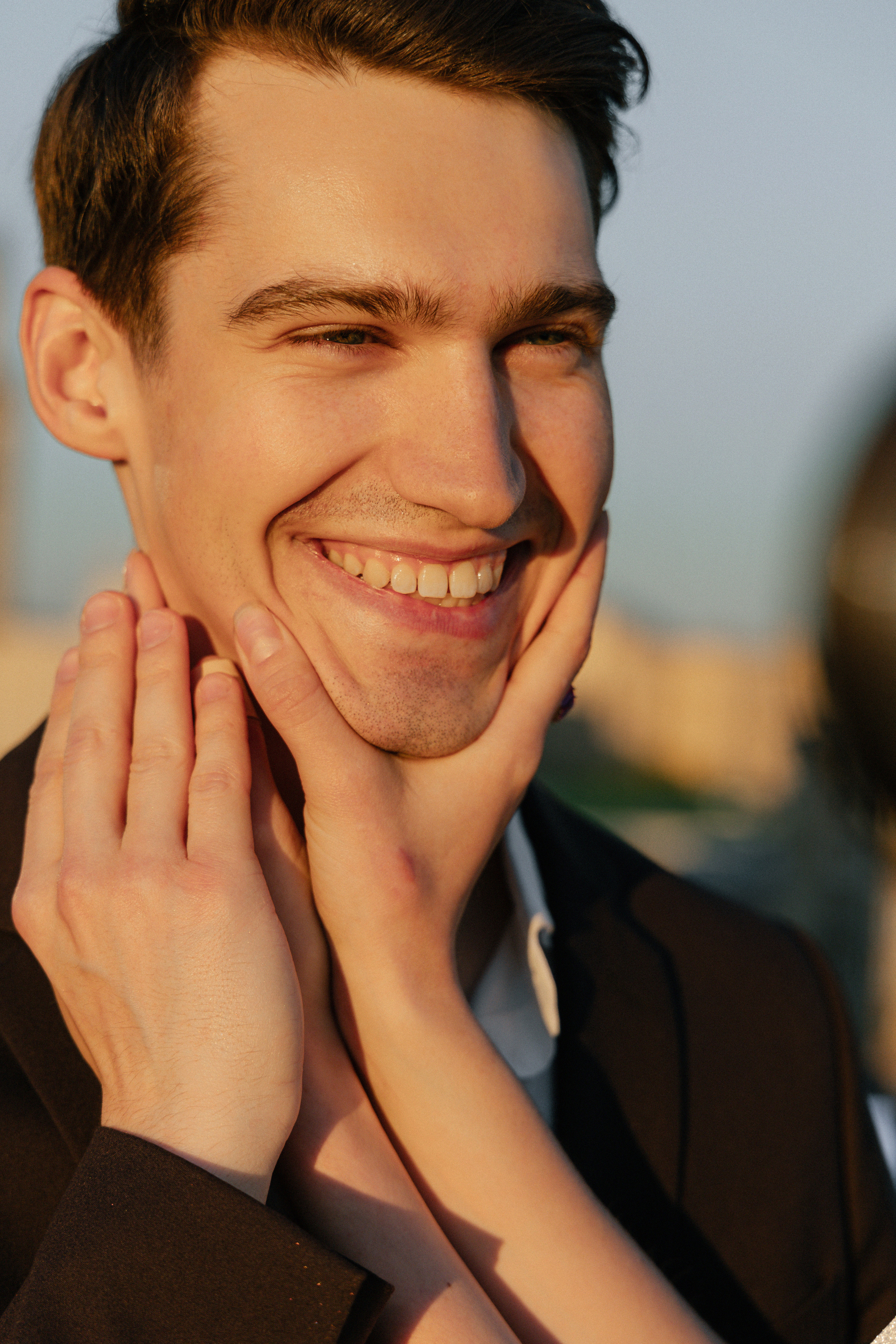 Дмитрий и Катерина: закат на крыше АРХИВ. Свадебный фотограф Москва