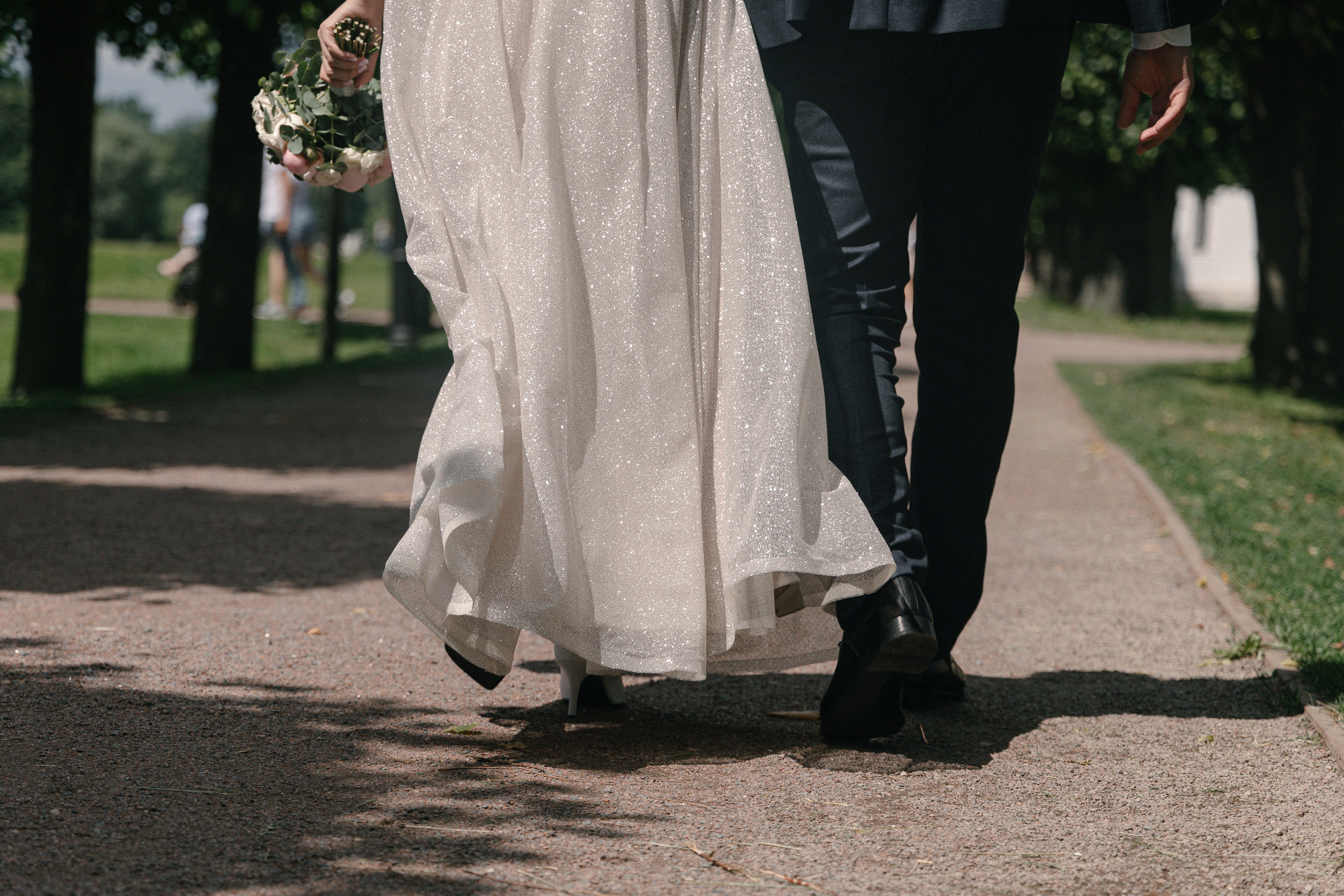 АРХИВ Елена и Олег: Кусково. Свадебный фотограф Москва