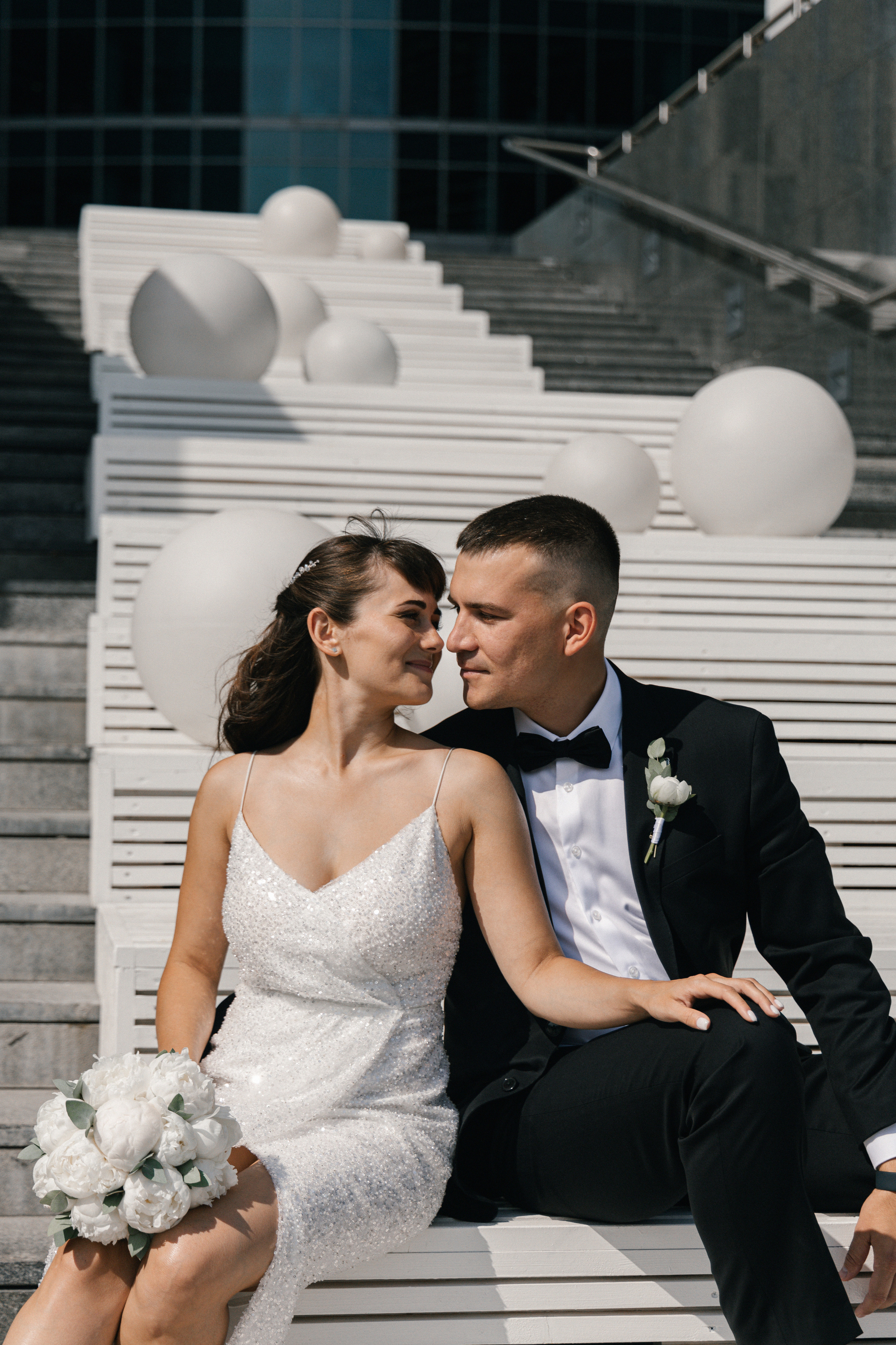 АРХИВ Тамара и Кирилл: М.Сити, Бердс, Большой Театр, отель Украина. Свадебный фотограф Москва