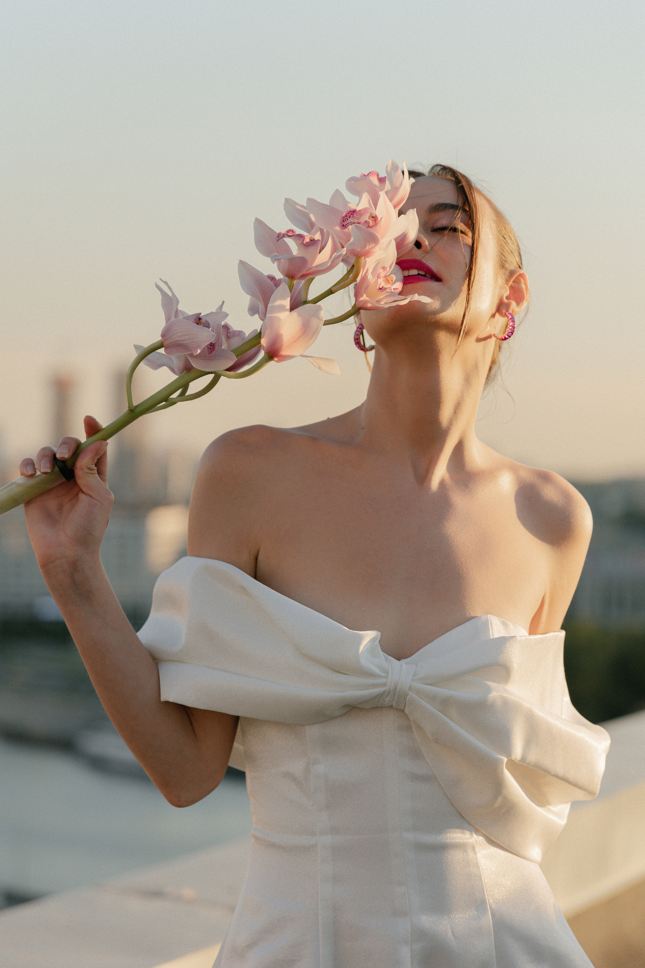 Дмитрий и Катерина: закат на крыше АРХИВ. Свадебный фотограф Москва