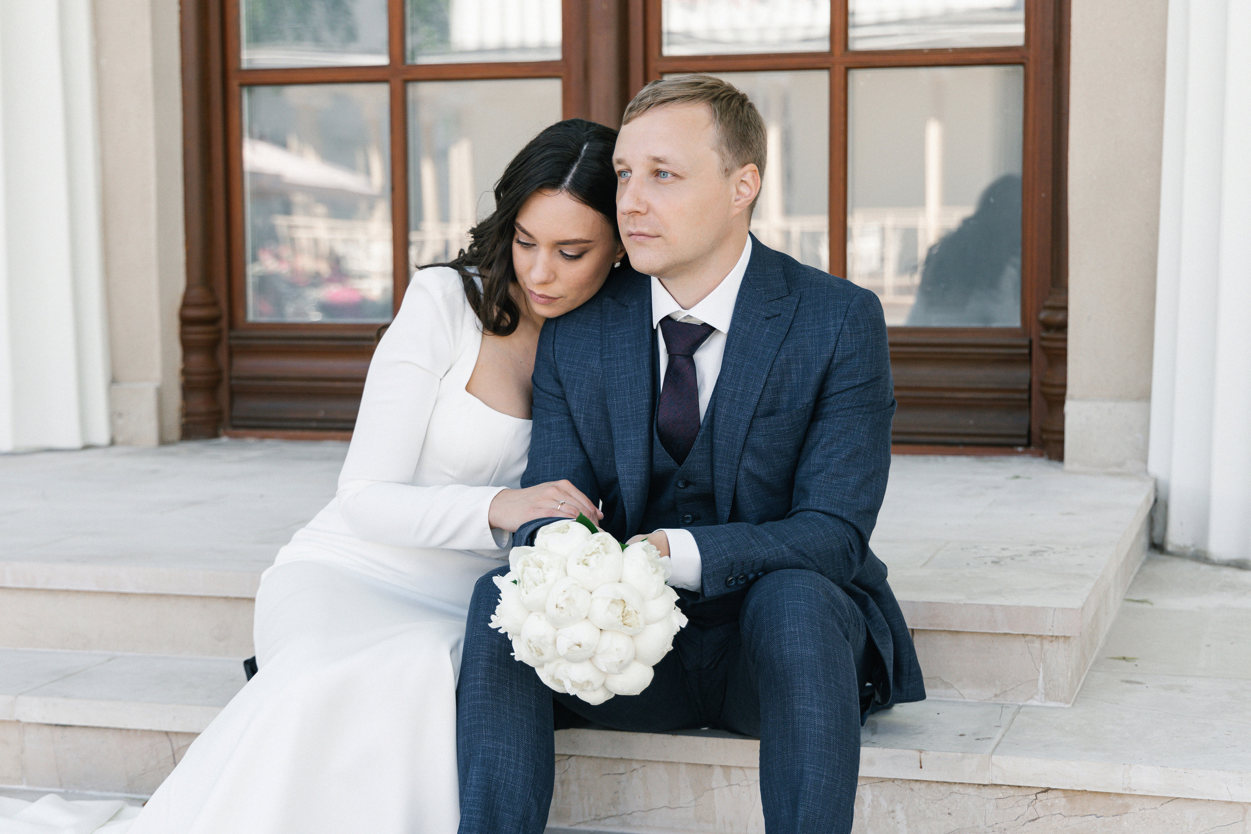 АРХИВ Мария и Евгений: ВДНХ. Свадебный фотограф Москва