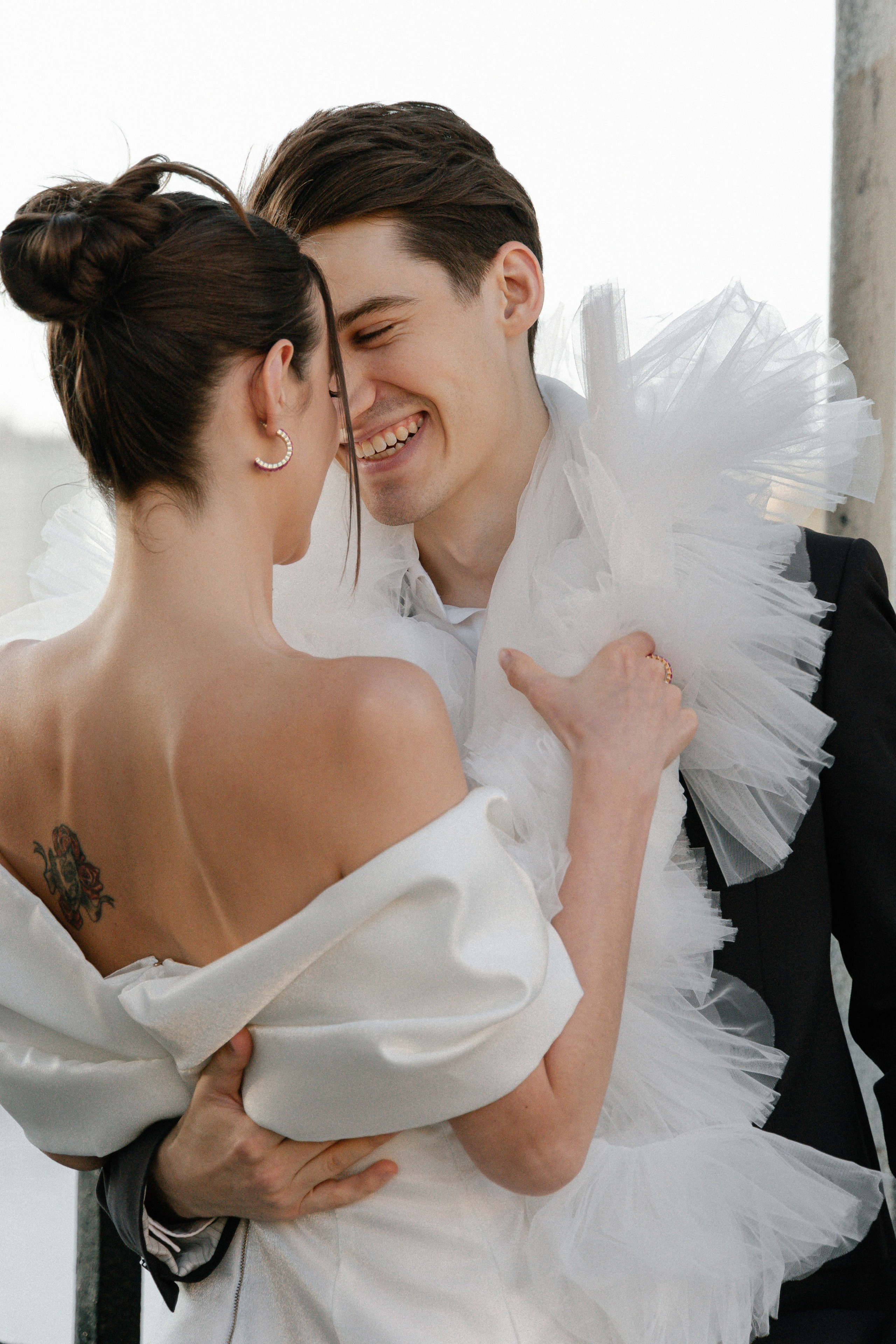 Дмитрий и Катерина: закат на крыше АРХИВ. Свадебный фотограф Москва