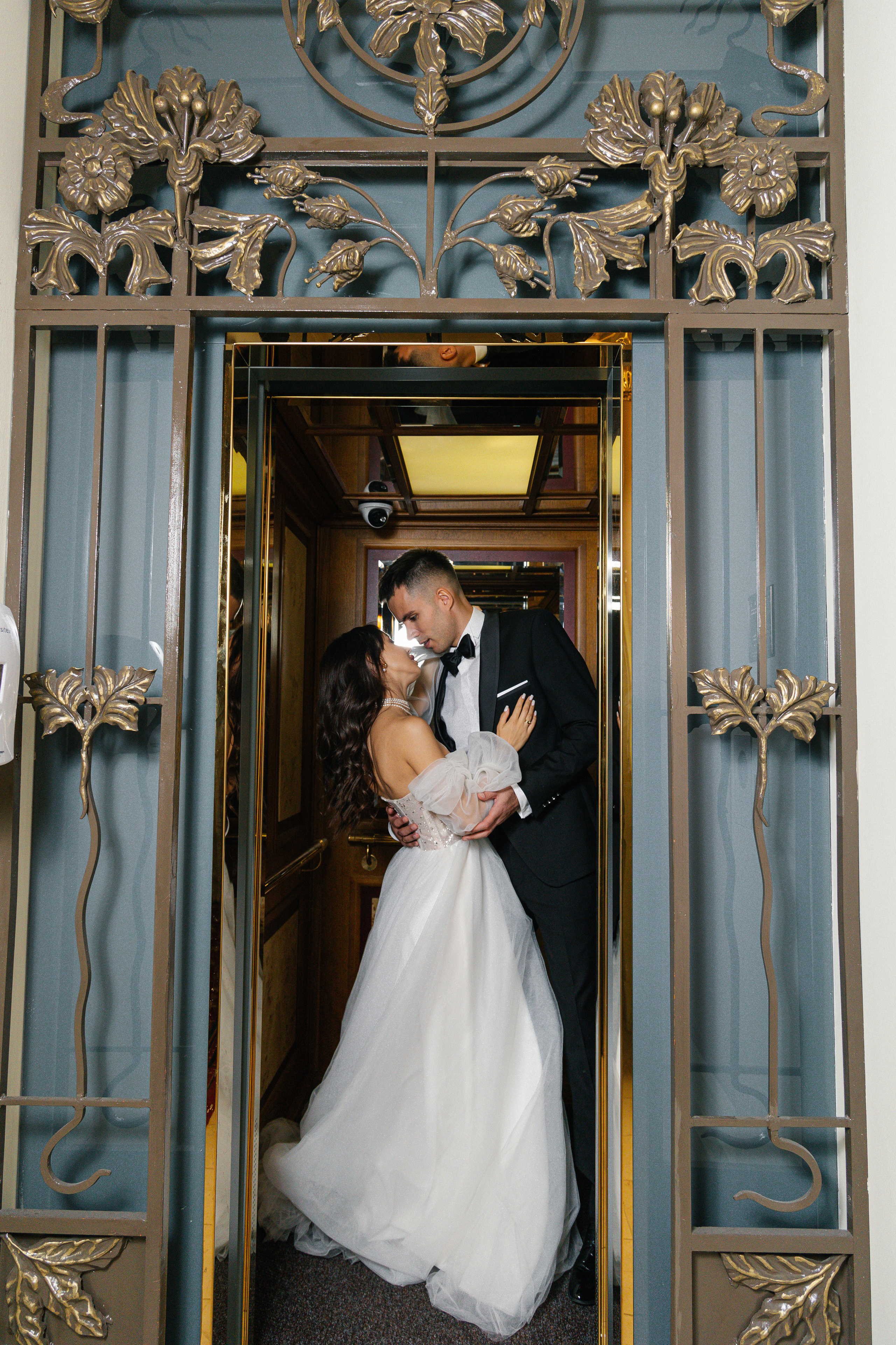 Полина и Никита: отель НАЦИОНАЛЬ АРХИВ. Свадебный фотограф Москва