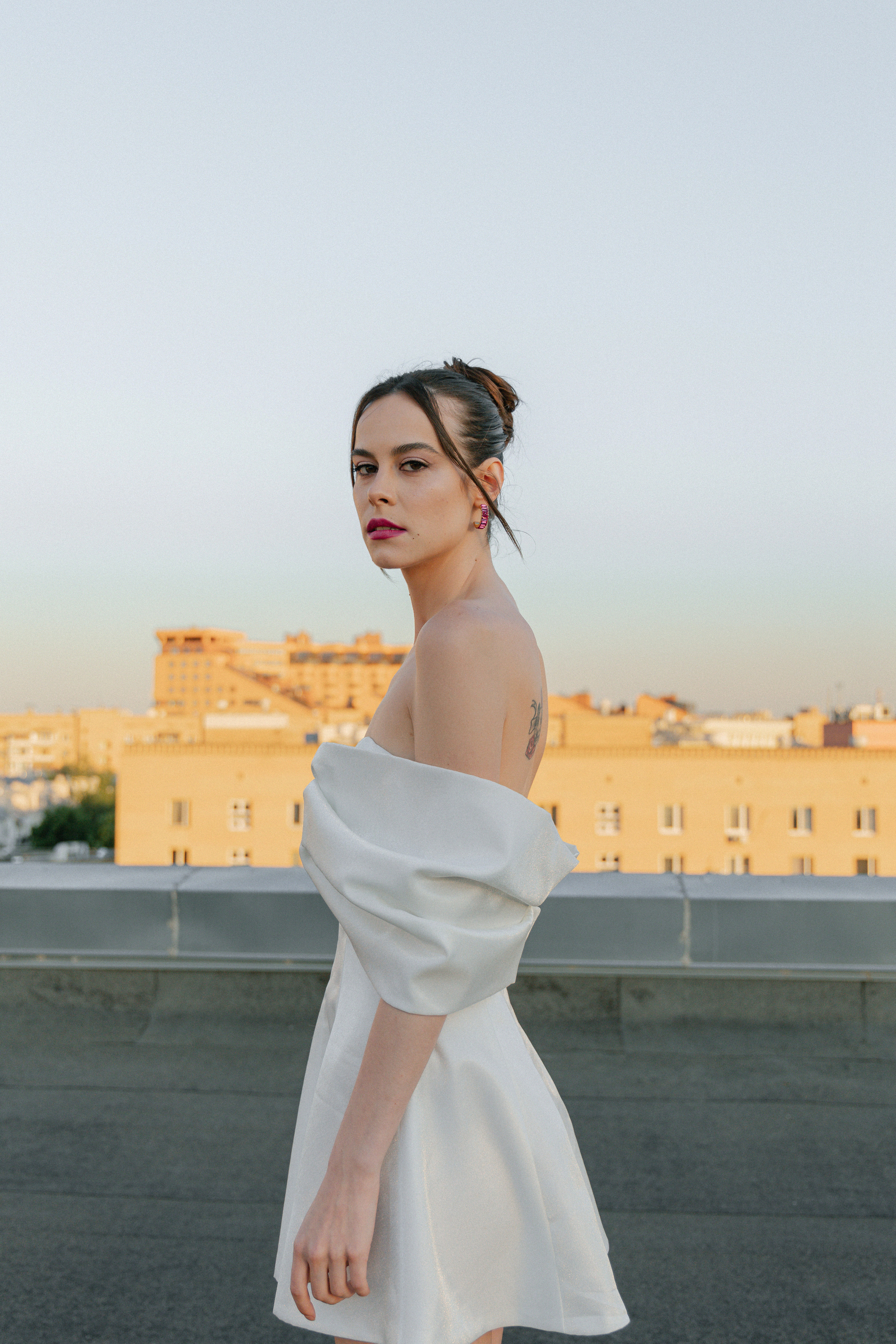 Дмитрий и Катерина: закат на крыше АРХИВ. Свадебный фотограф Москва