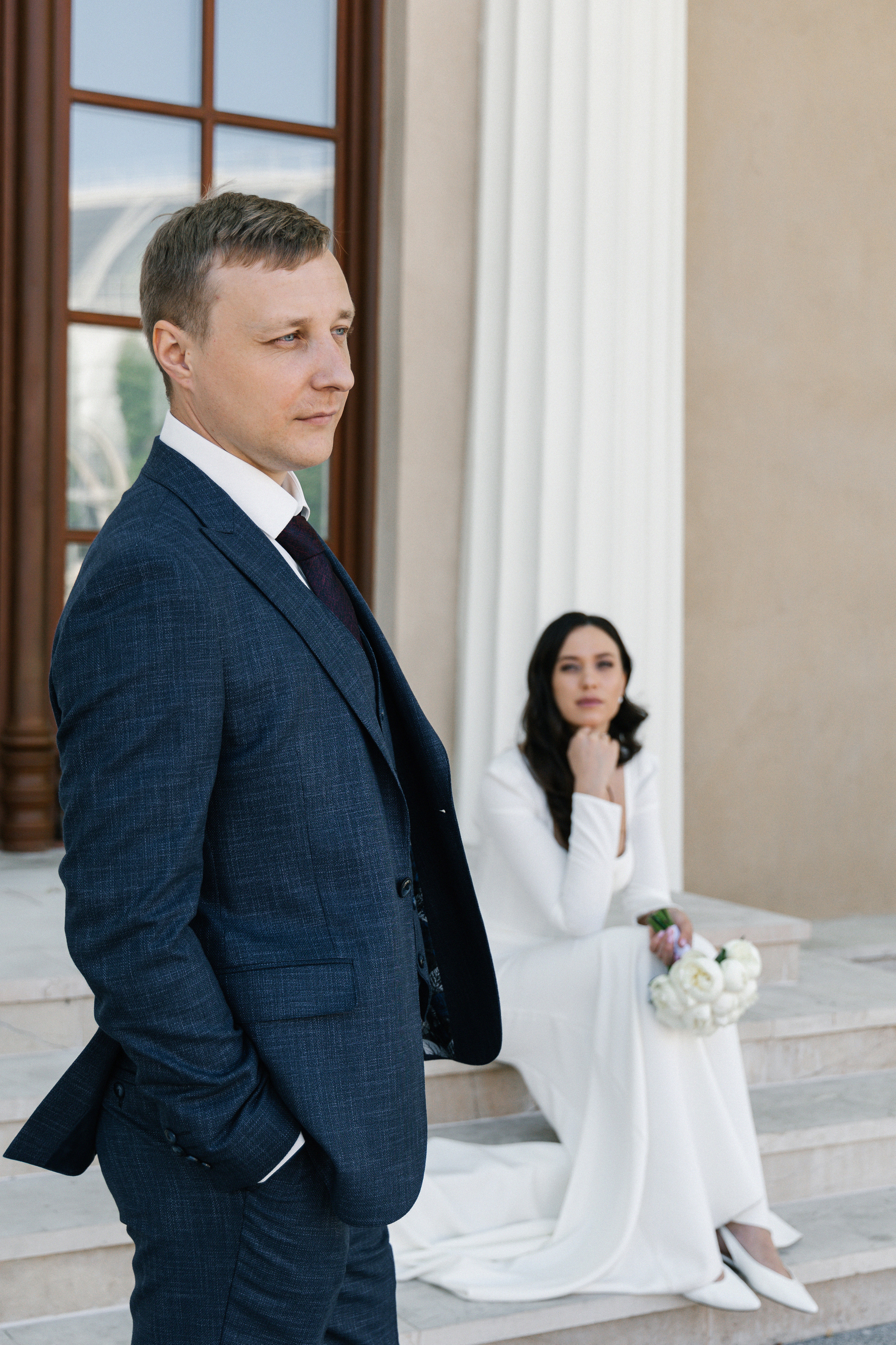 АРХИВ Мария и Евгений: ВДНХ. Свадебный фотограф Москва