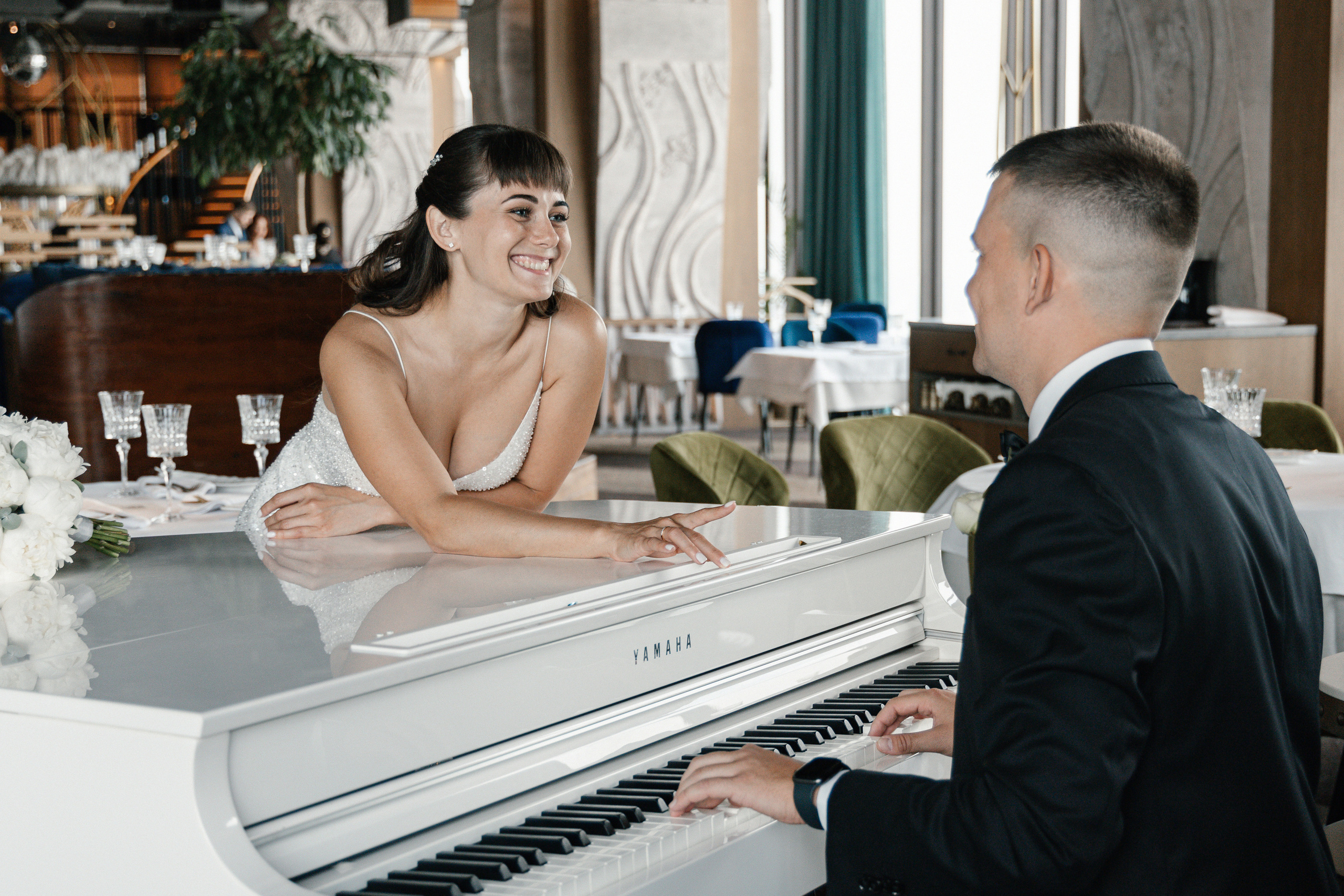 АРХИВ Тамара и Кирилл: М.Сити, Бердс, Большой Театр, отель Украина. Свадебный фотограф Москва