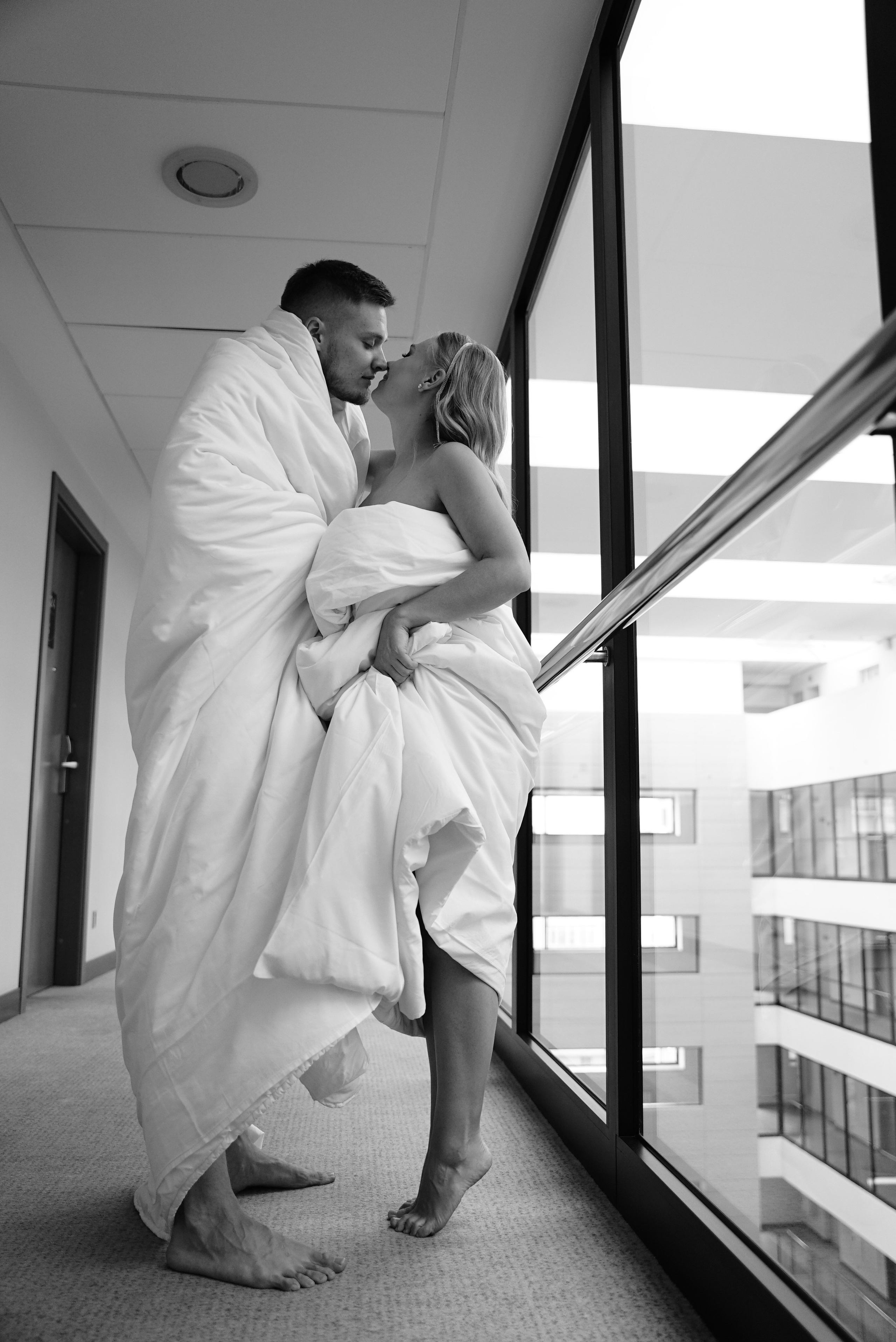 Никита и Галина чб. Свадебный фотограф в Самаре Анна Ковалева