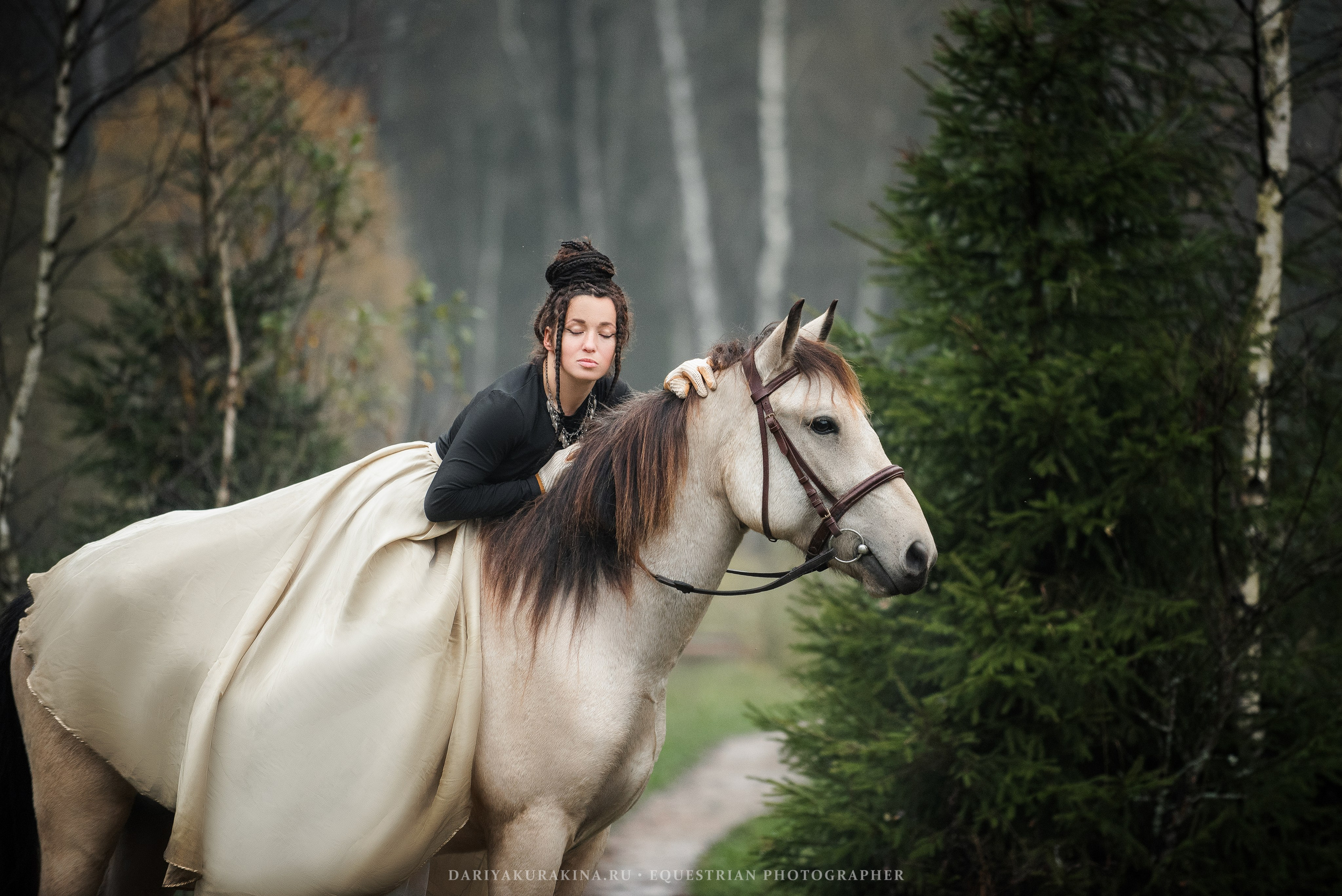 Ира, Тамара и Лена, КСК «БАЛЛАДА». Конный фотограф Куракина Дарья • Фотосессии с лошадьми